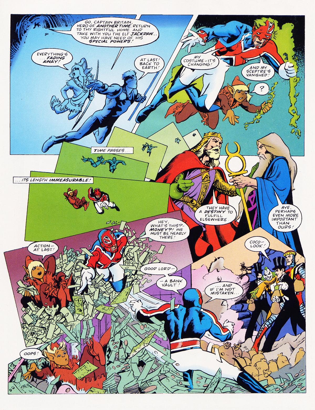 Read online X-Men Archives Featuring Captain Britain comic -  Issue #1 - 5