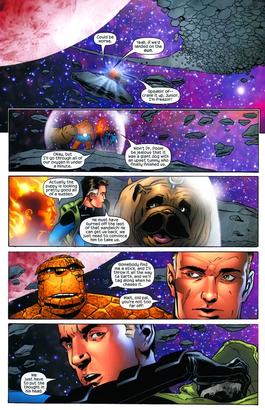 Read online Marvel Adventures Fantastic Four comic -  Issue #8 - 21