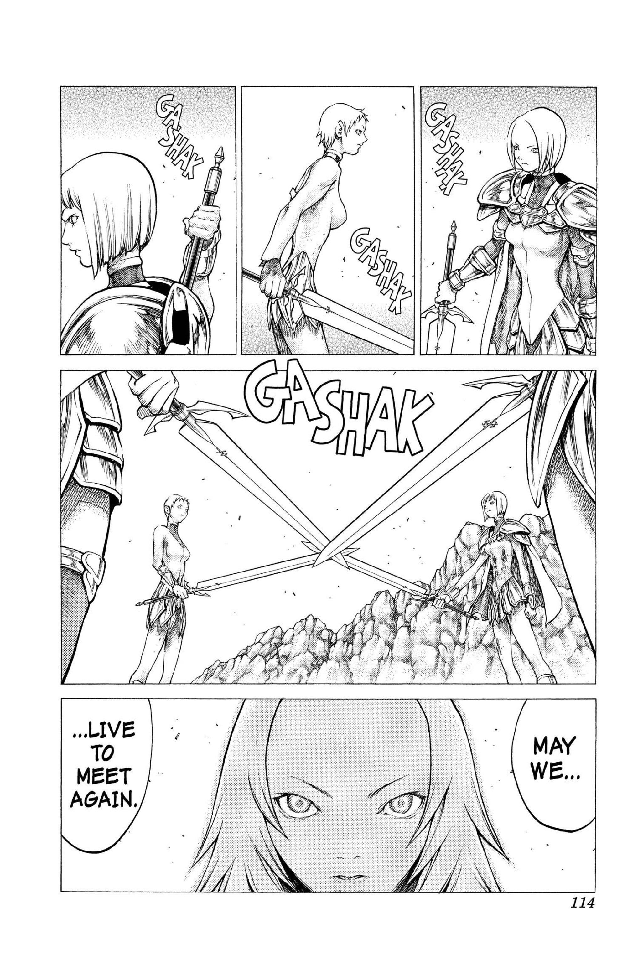 Read online Claymore comic -  Issue #6 - 108