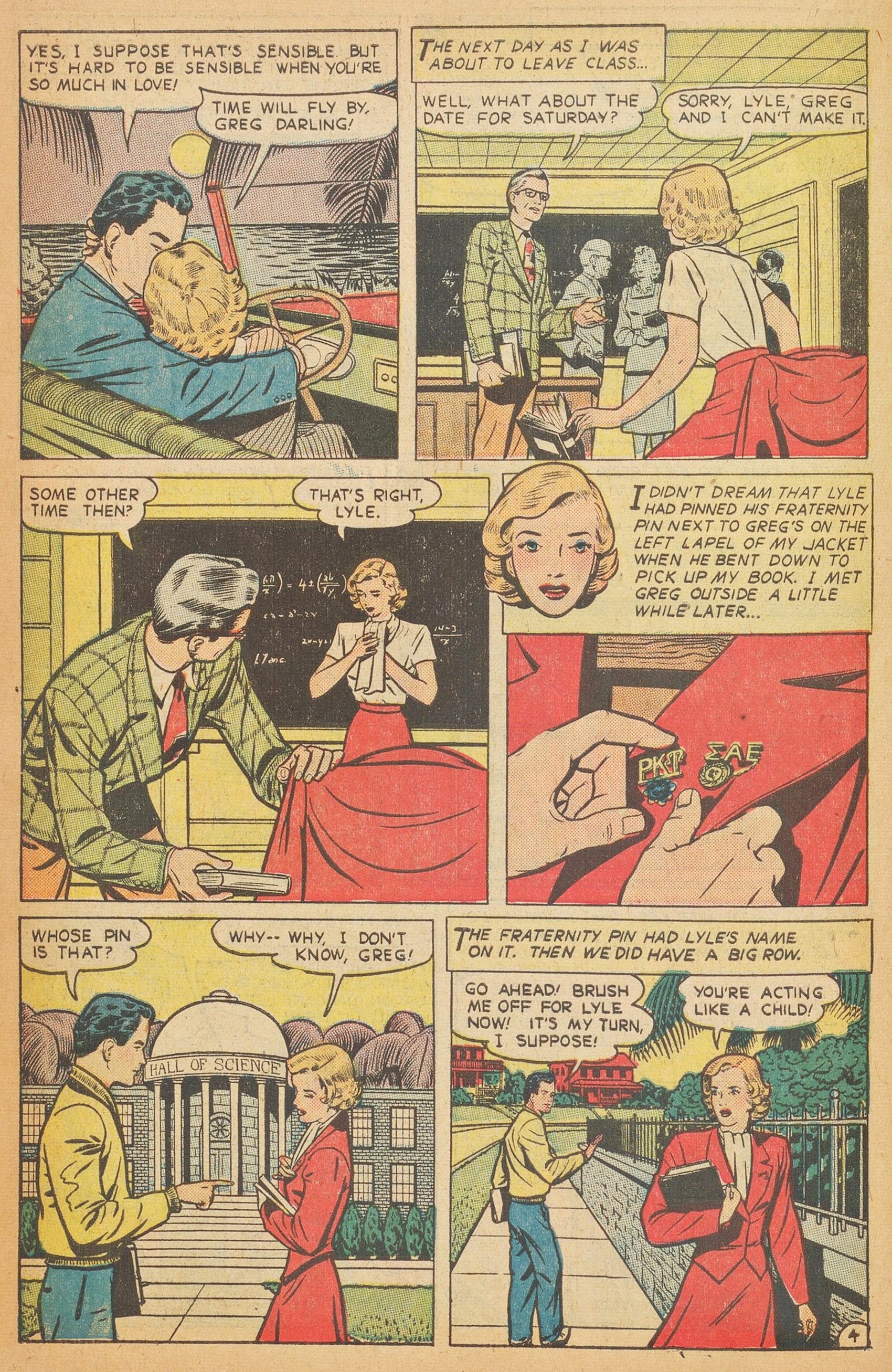 Read online Glamorous Romances comic -  Issue #45 - 14