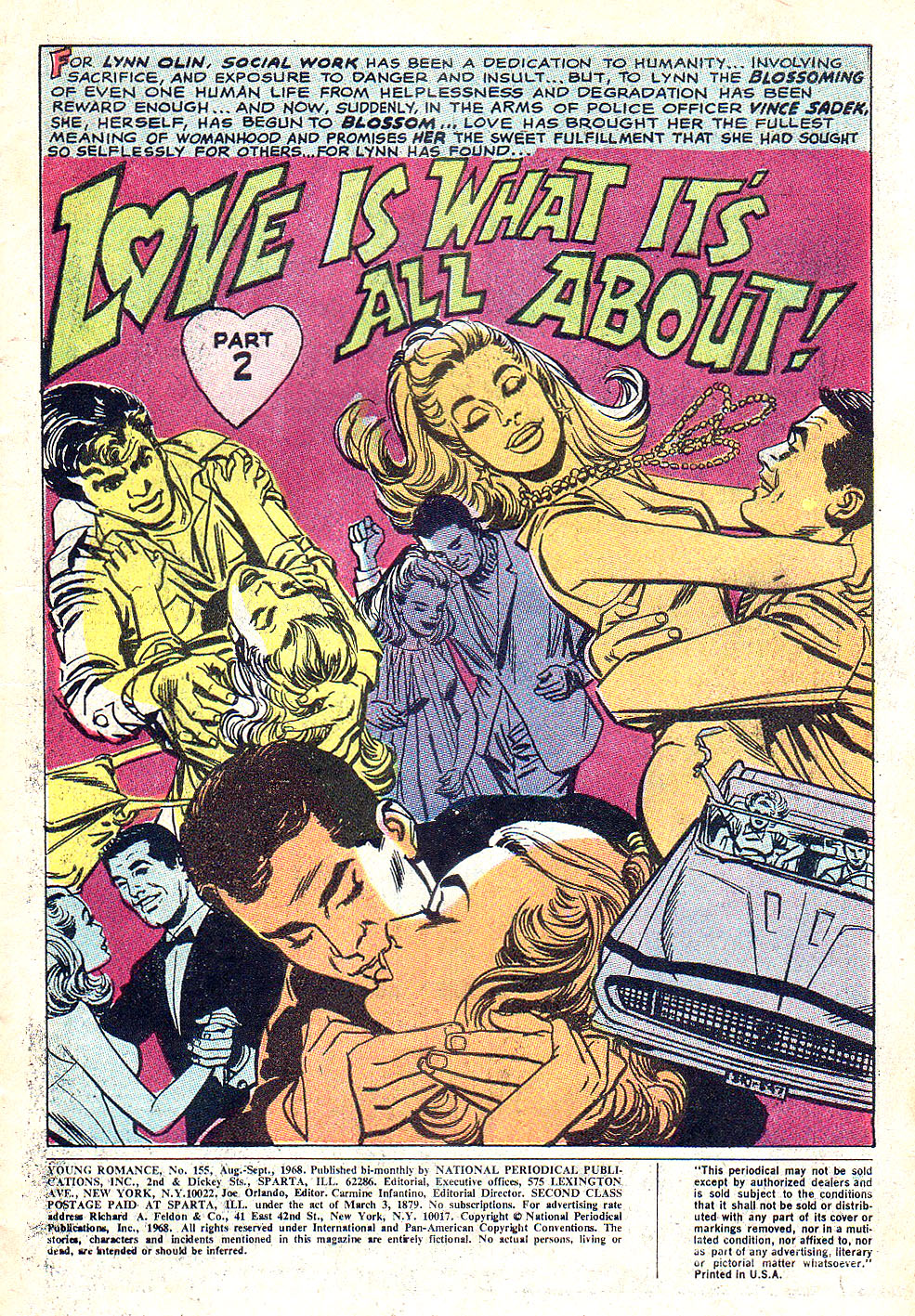 Read online Young Romance comic -  Issue #155 - 3