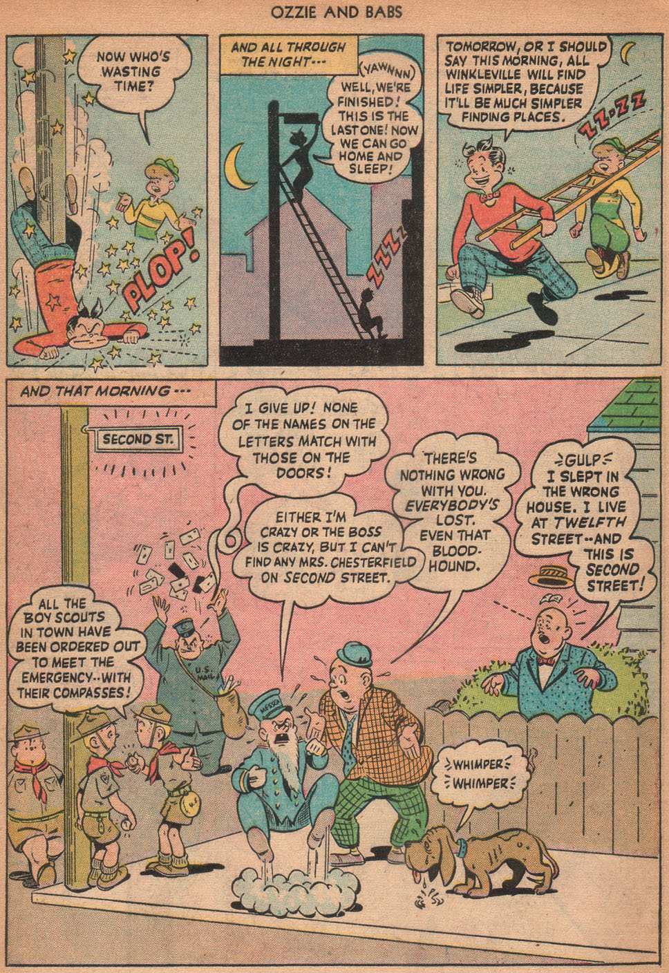 Read online Ozzie And Babs comic -  Issue #8 - 20