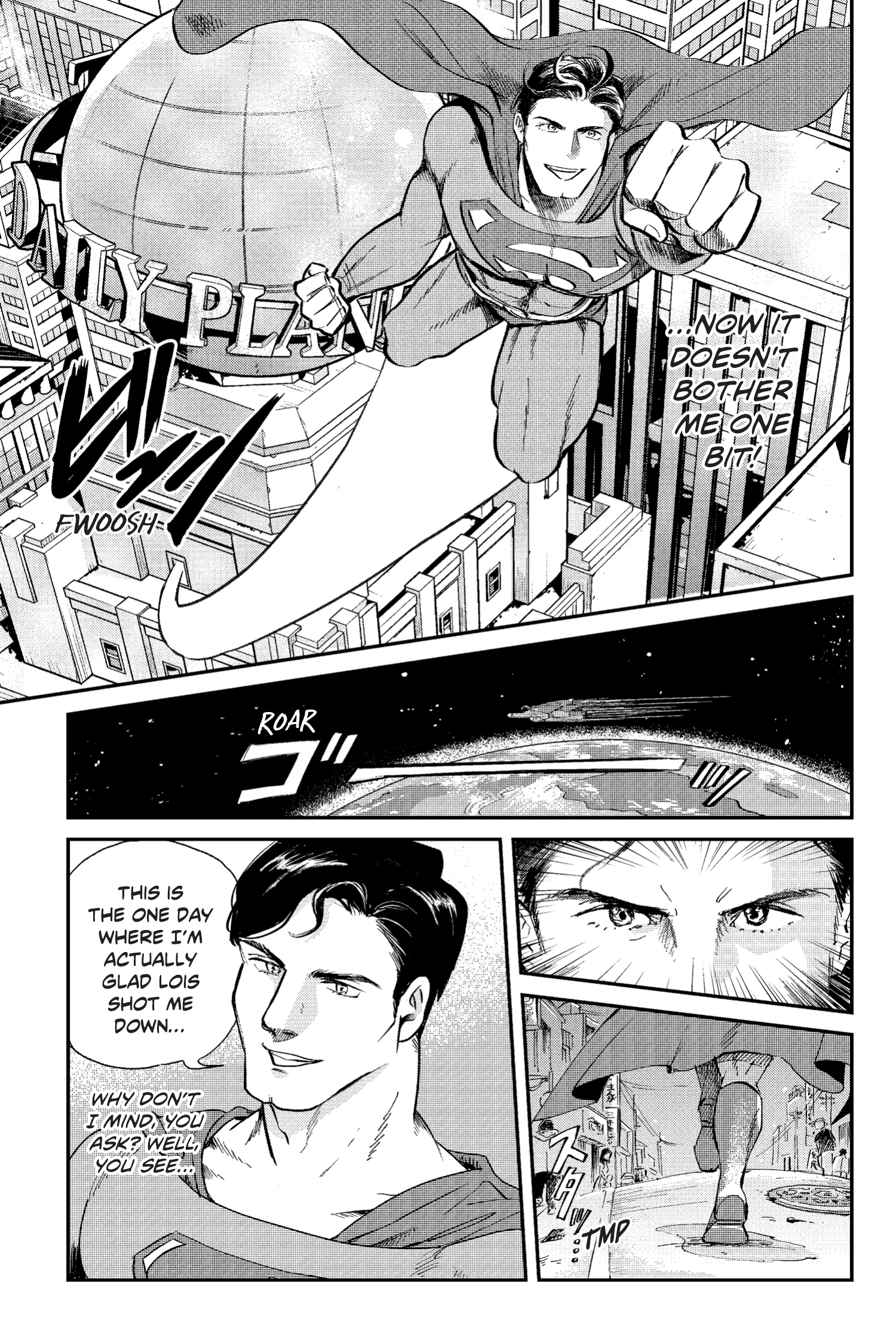 Read online Superman vs. Meshi comic -  Issue #1 - 8