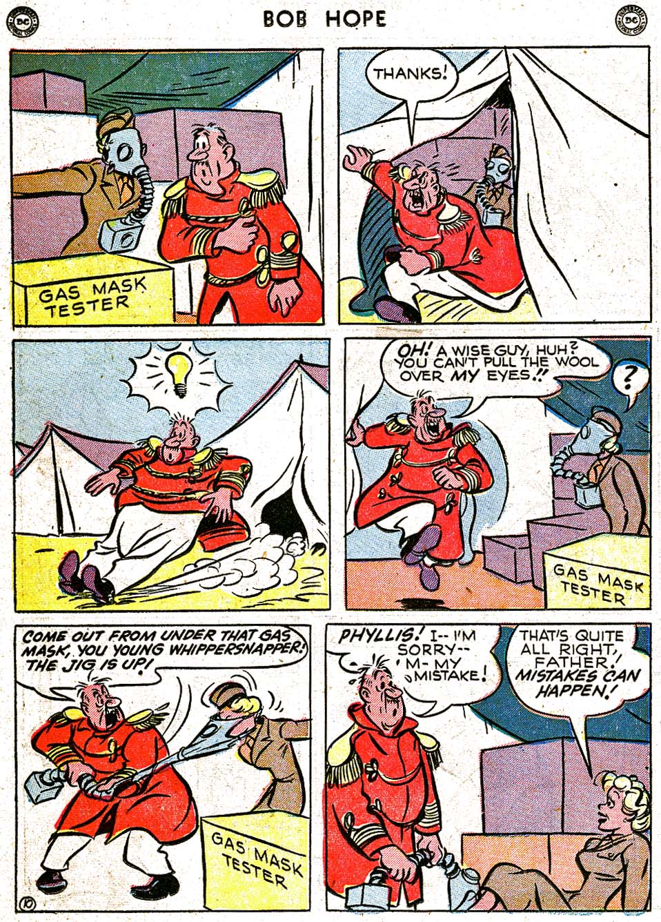 Read online The Adventures of Bob Hope comic -  Issue #8 - 24