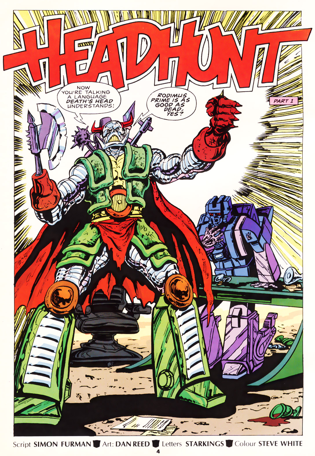 Read online The Transformers (UK) comic -  Issue #133 - 4