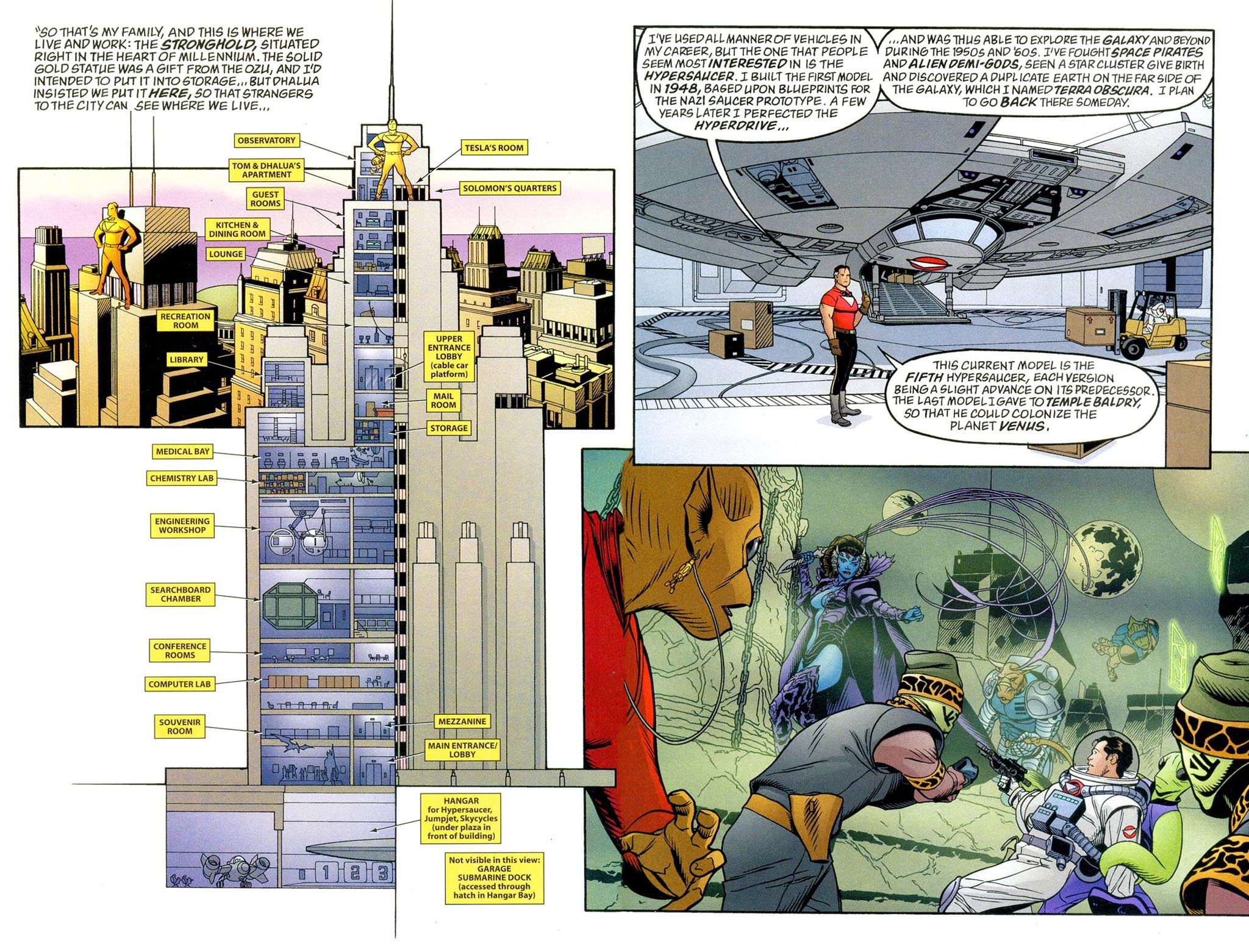 Read online ABC: A-Z, Tom Strong and Jack B. Quick comic -  Issue #ABC: A-Z, Tom Strong and Jack B. Quick Full - 7