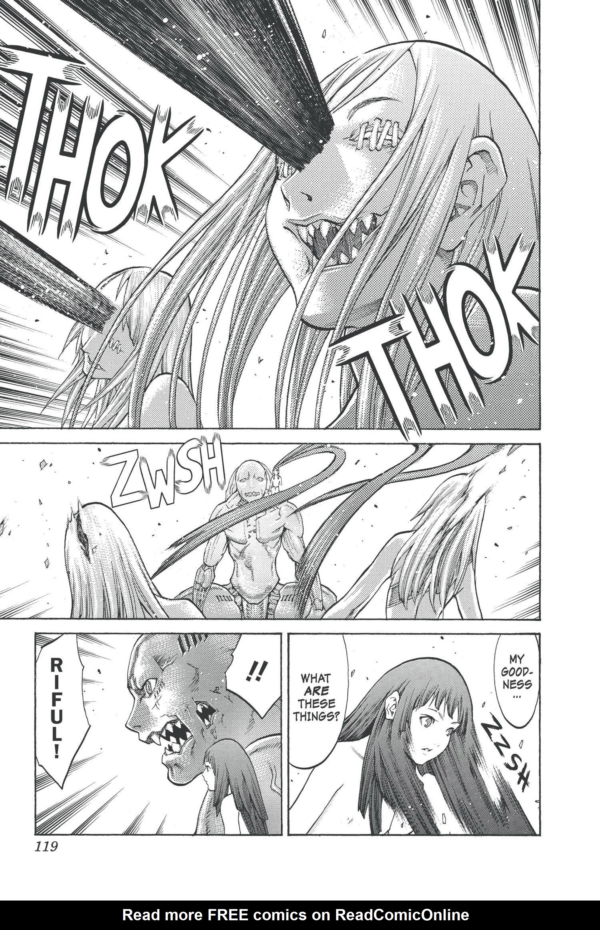 Read online Claymore comic -  Issue #17 - 110