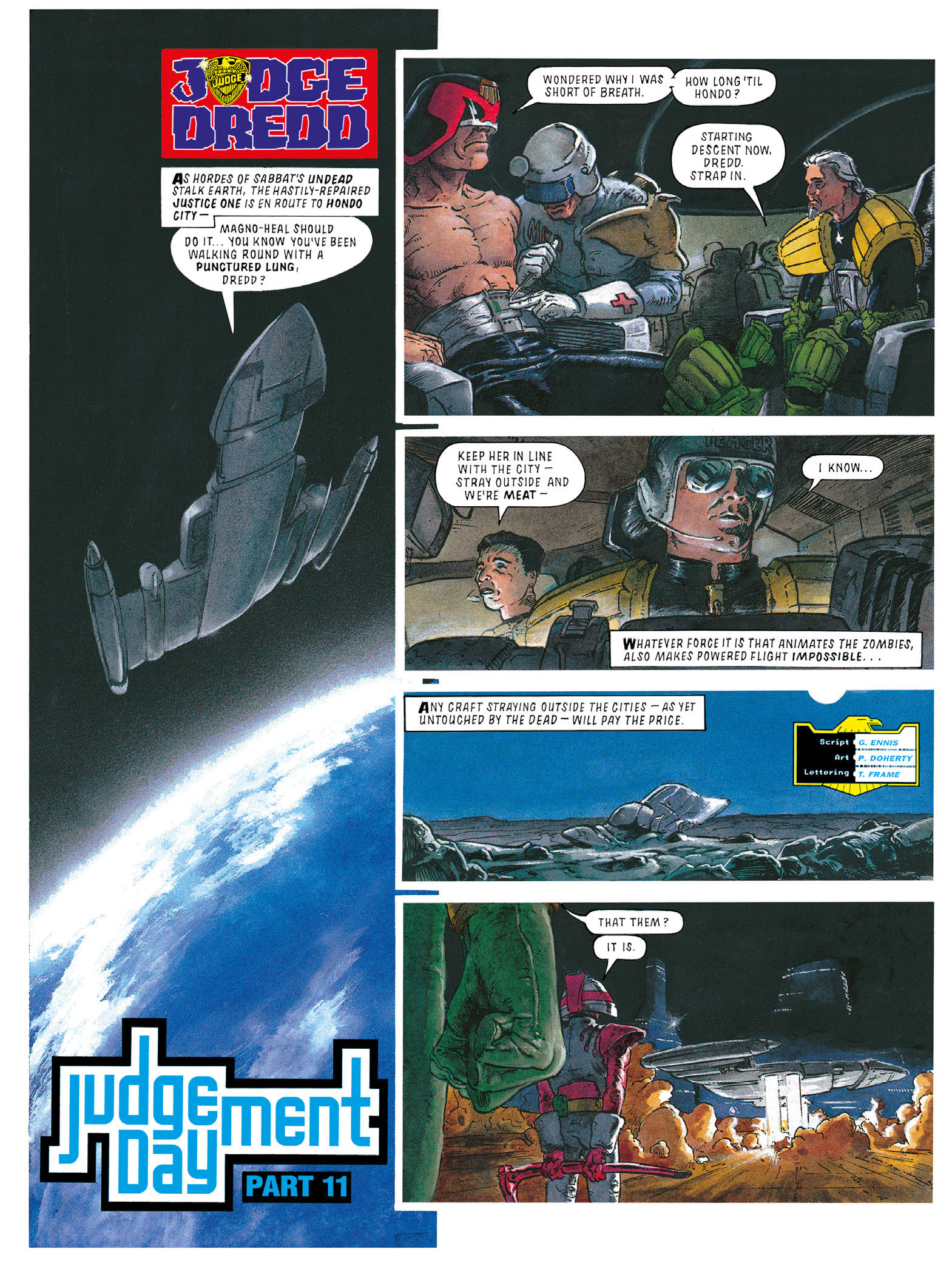 Read online Essential Judge Dredd: Judgement Day comic -  Issue # TPB - 80