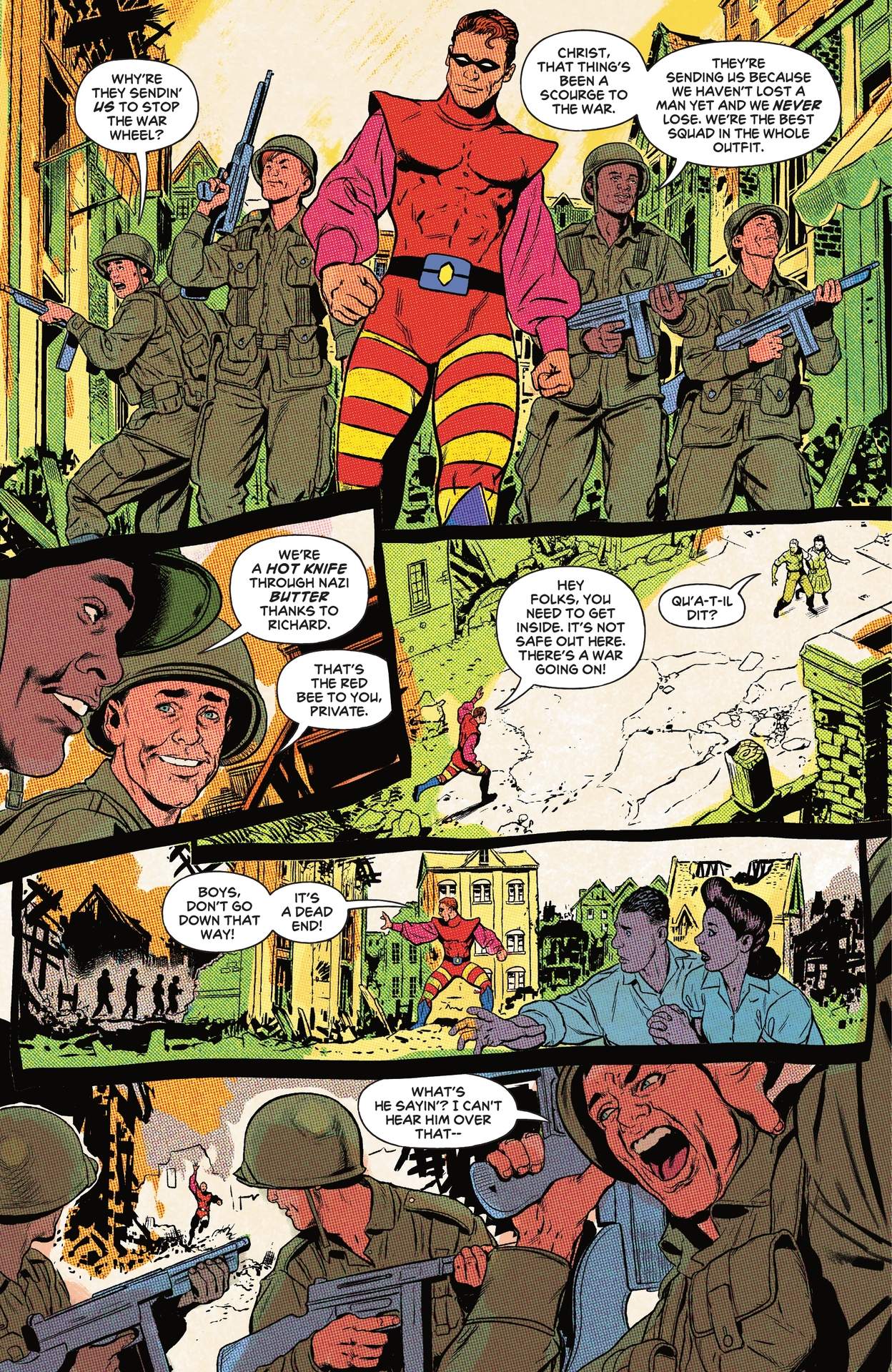 Read online Peacemaker Tries Hard! comic -  Issue #4 - 12