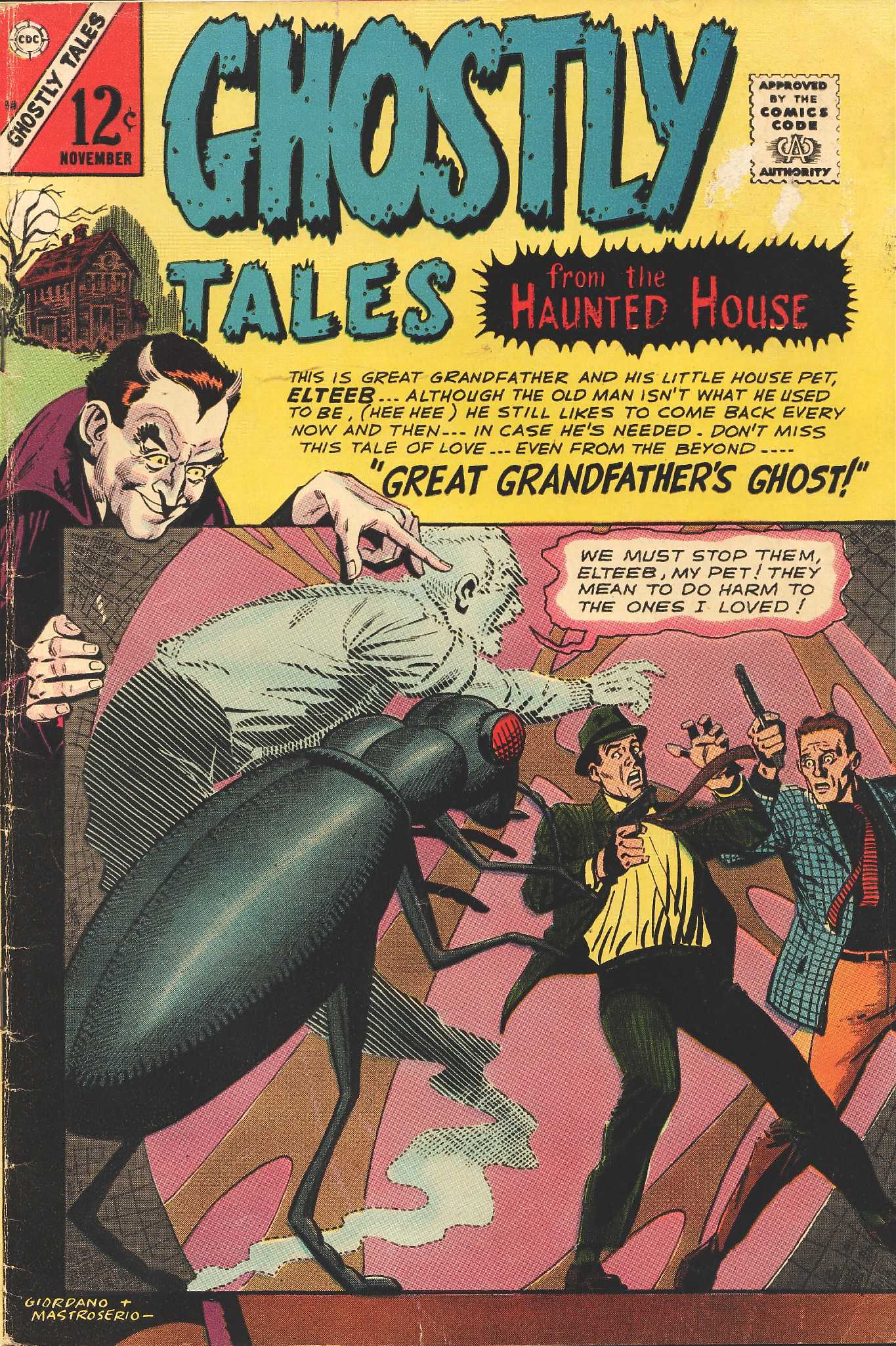 Read online Ghostly Tales comic -  Issue #58 - 1
