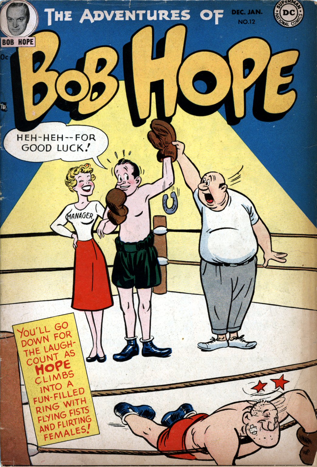 Read online The Adventures of Bob Hope comic -  Issue #12 - 1