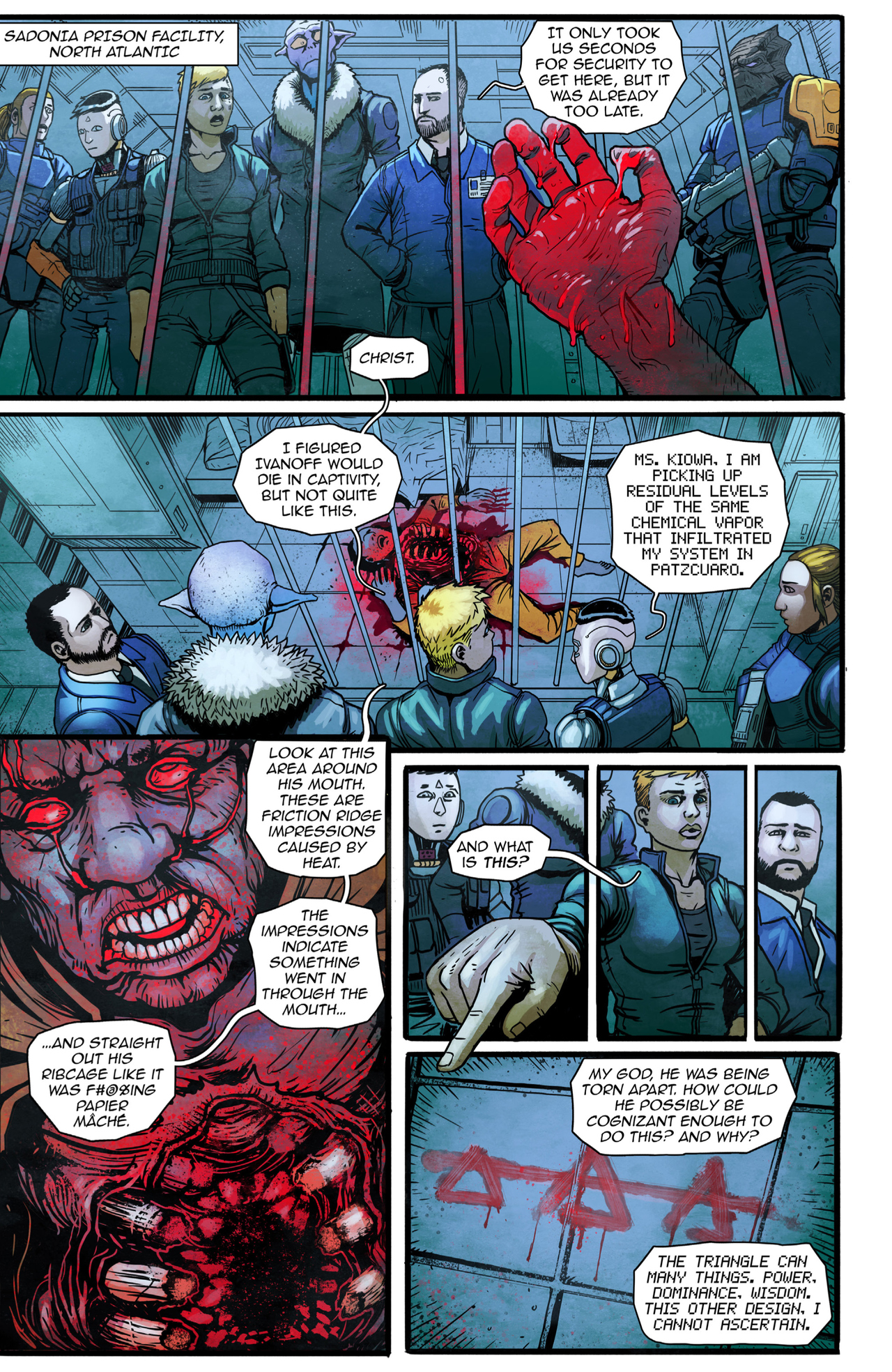 Read online Butcher Queen: Planet of the Dead comic -  Issue #3 - 13