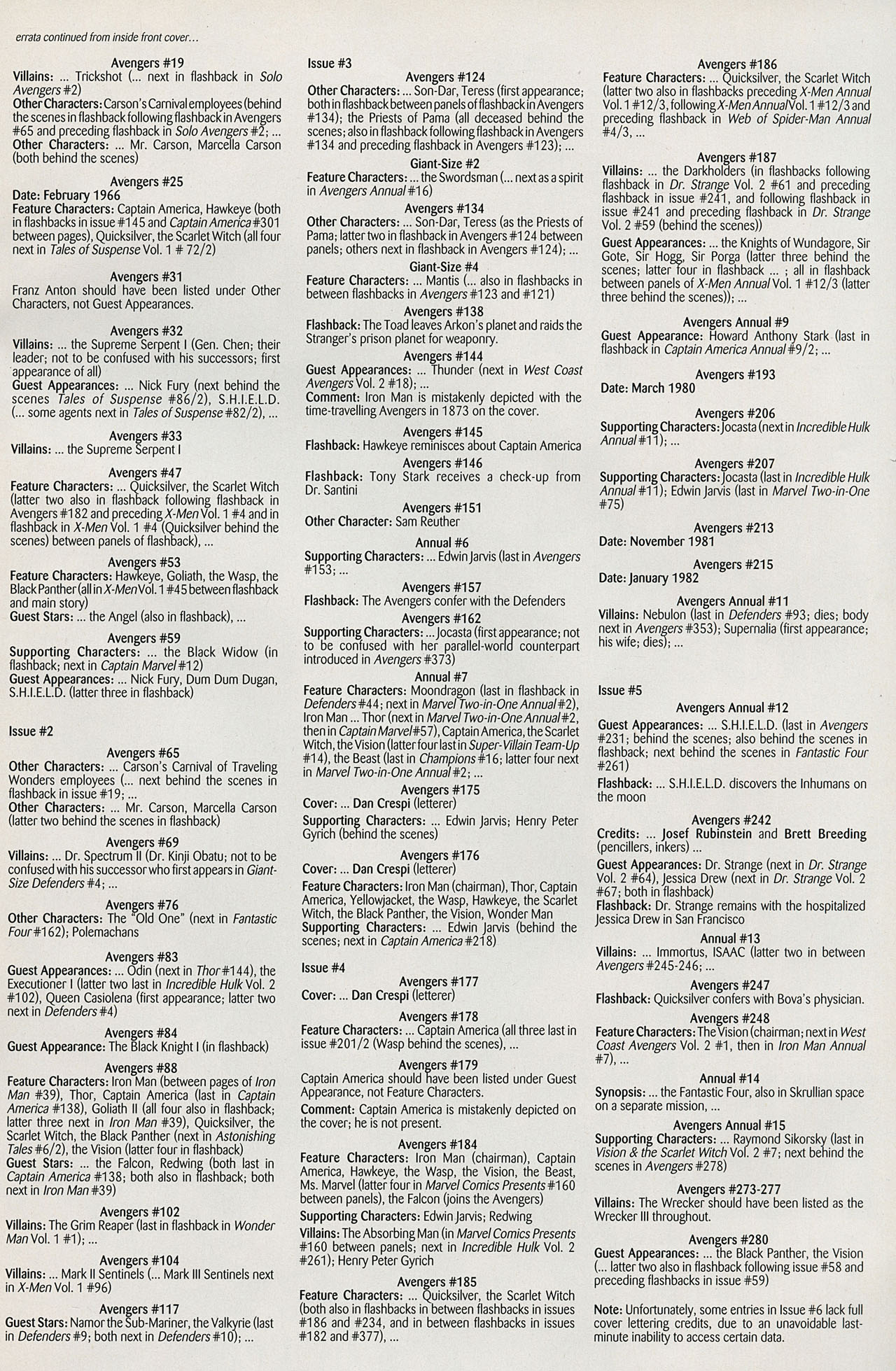 Read online The Official Marvel Index to the Avengers comic -  Issue #6 - 35
