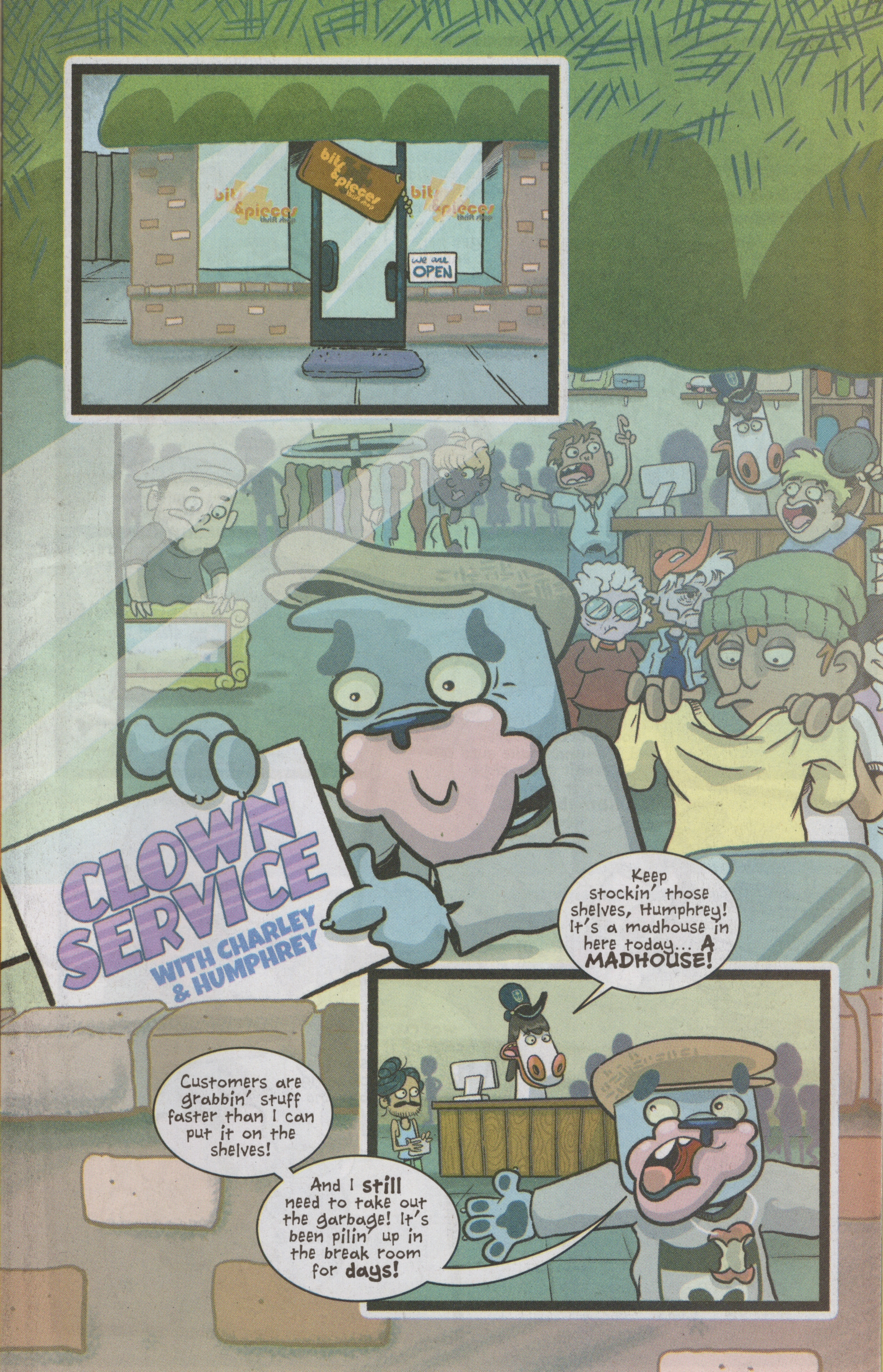 Read online Free Comic Book Day 2022 comic -  Issue # 10 Ton Press 10 Ton Tales - 3