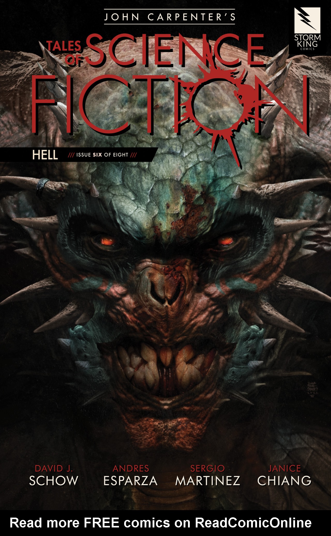 Read online John Carpenter's Tales of Science Fiction: HELL comic -  Issue #6 - 1