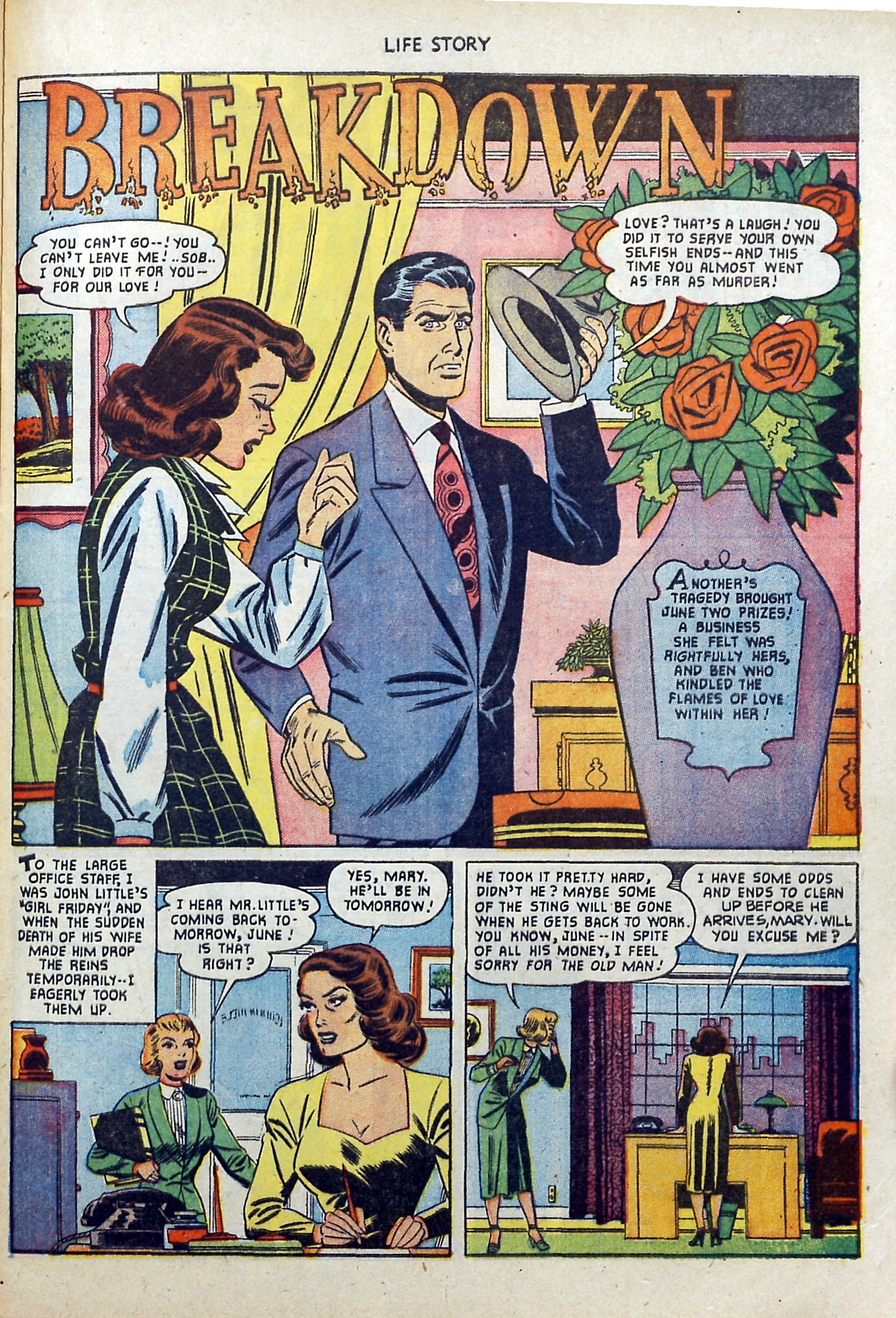Read online Life Story comic -  Issue #34 - 25