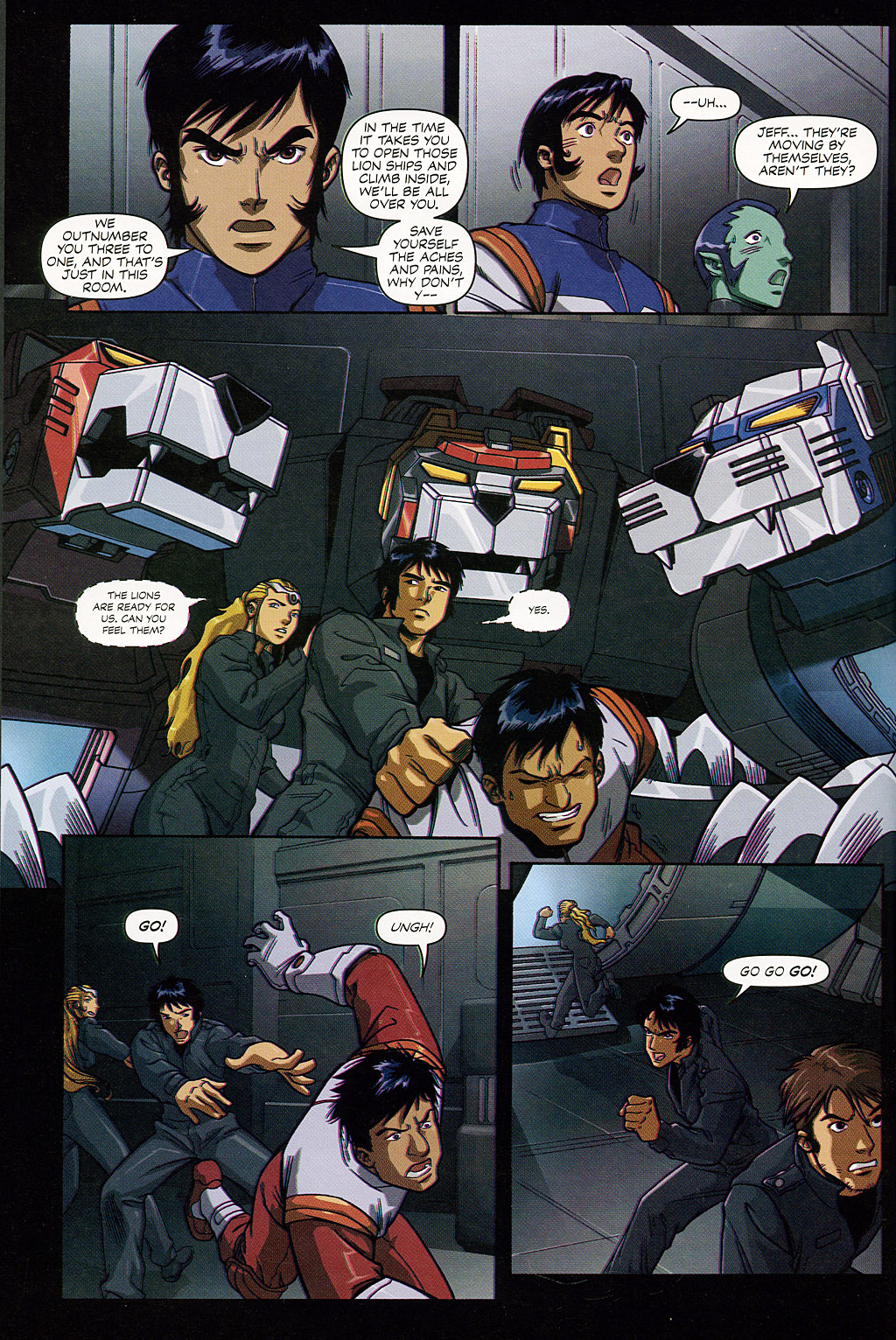 Read online Voltron: Defender of the Universe comic -  Issue #3 - 9