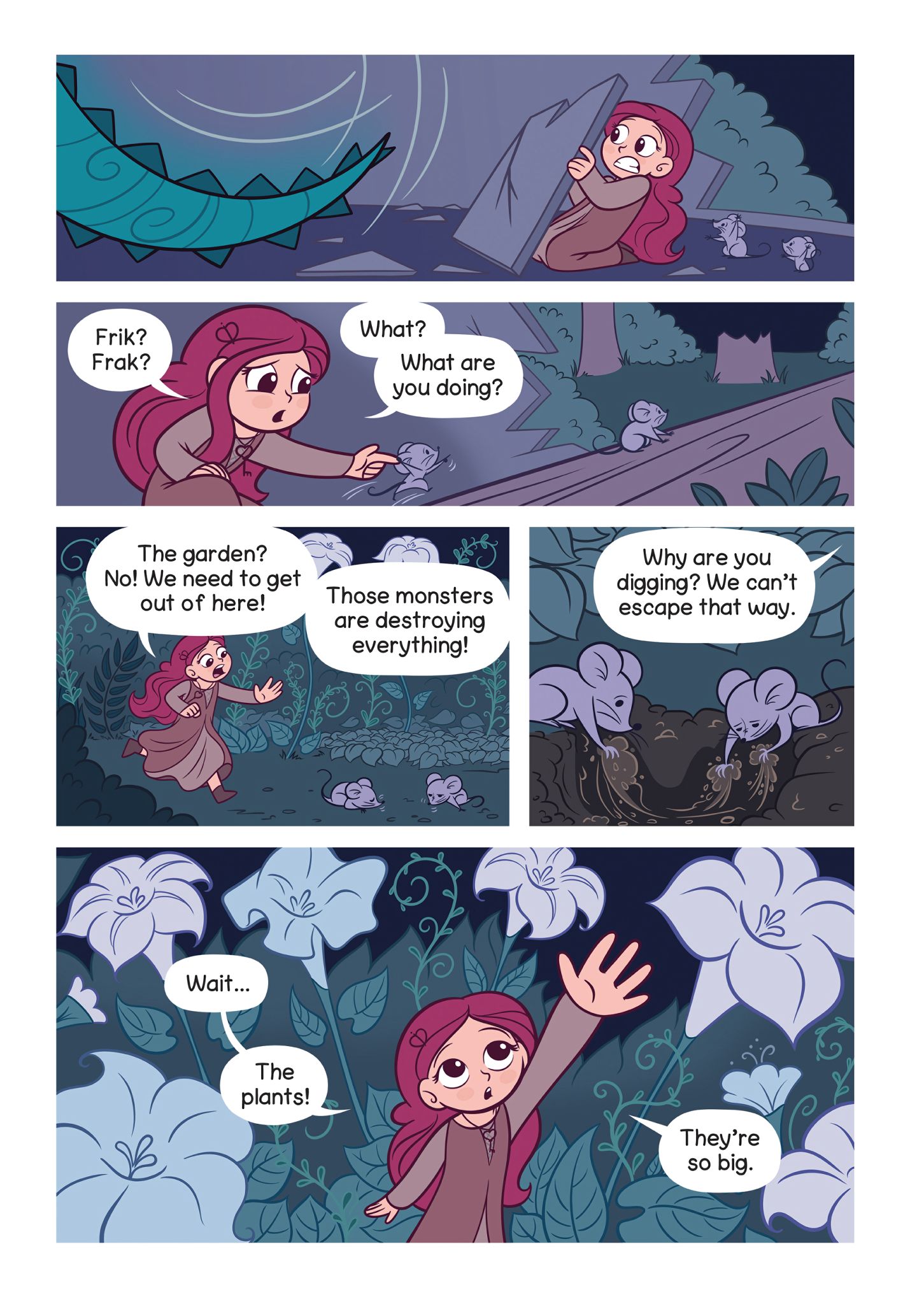 Read online Fae and the Moon comic -  Issue # TPB - 111