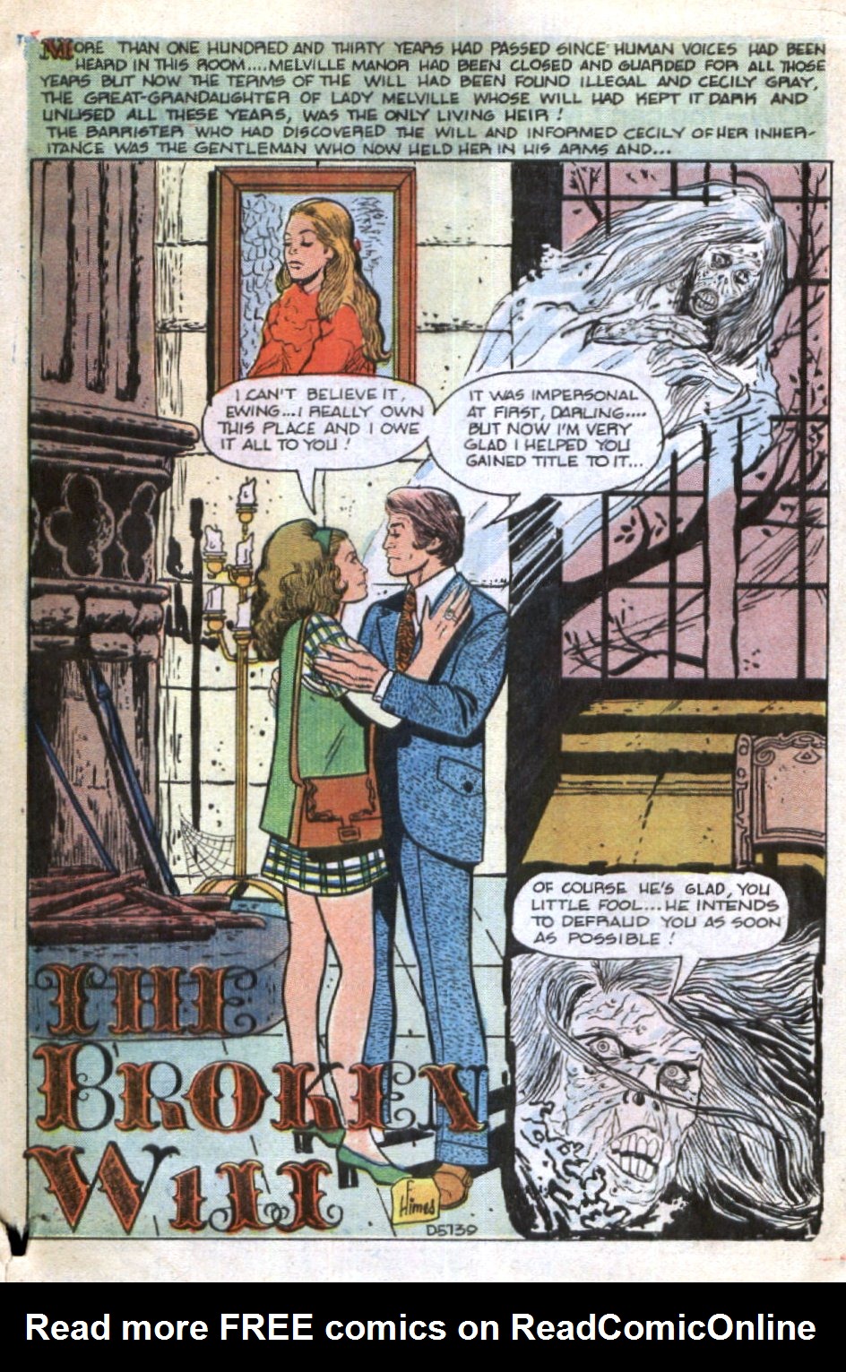 Read online Ghostly Tales comic -  Issue #158 - 21