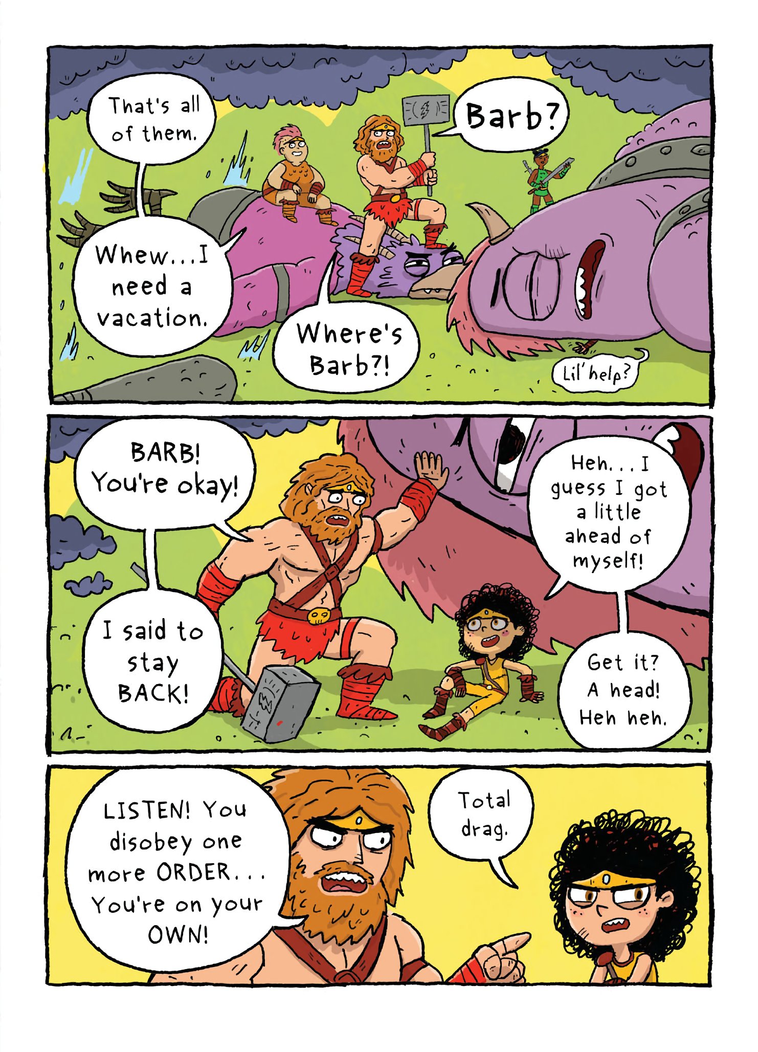 Read online Barb the Last Berzerker comic -  Issue # TPB 1 (Part 1) - 12