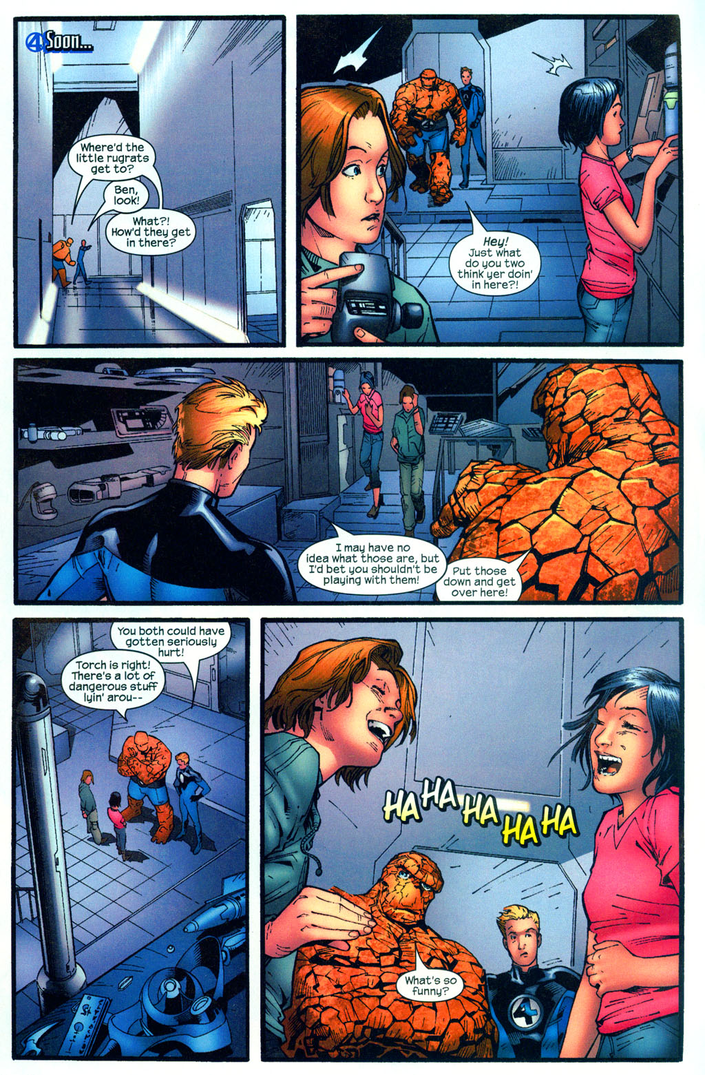 Read online Marvel Adventures Fantastic Four comic -  Issue #1 - 12