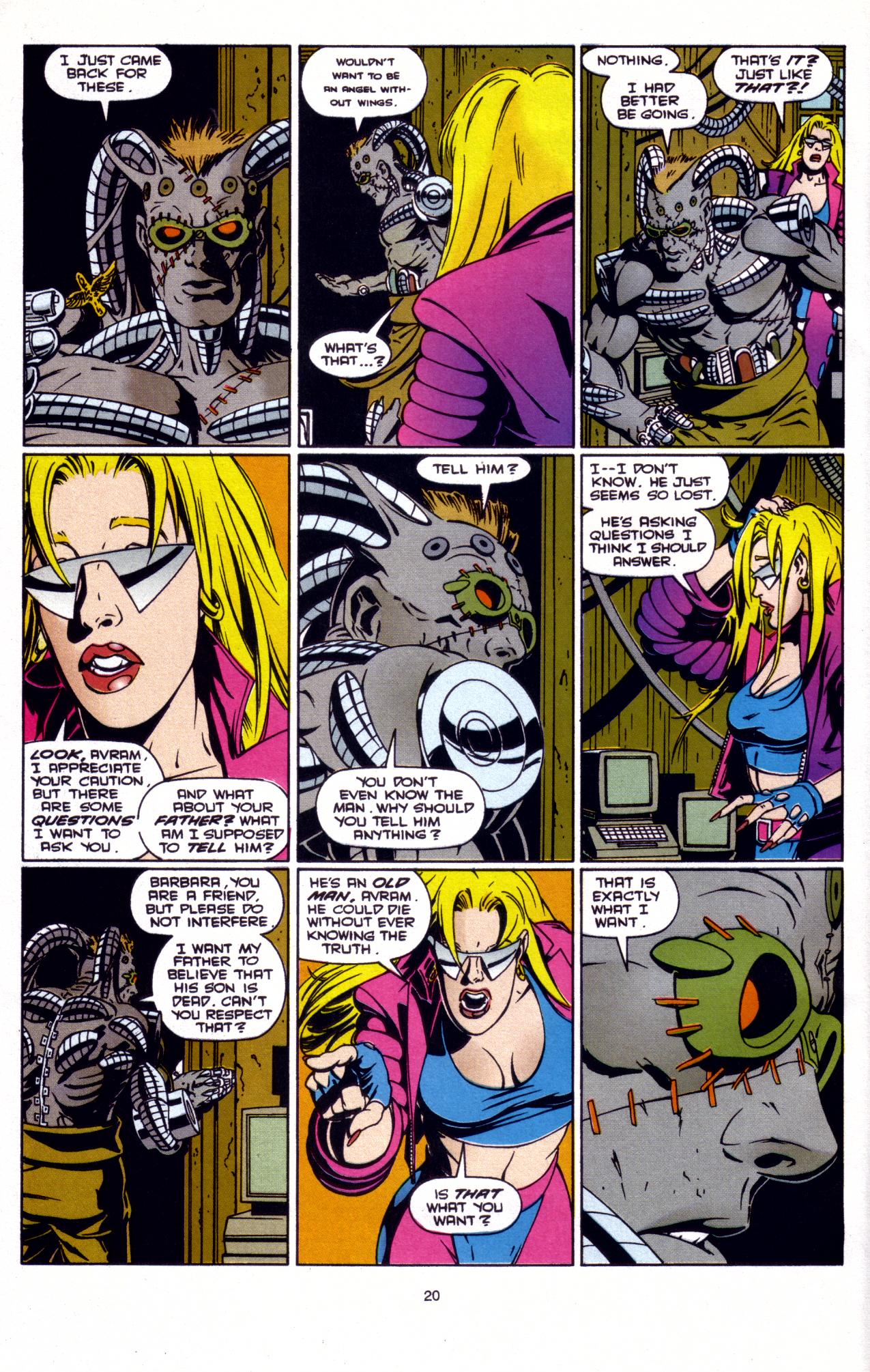 Read online Barb Wire (1994) comic -  Issue #5 - 21