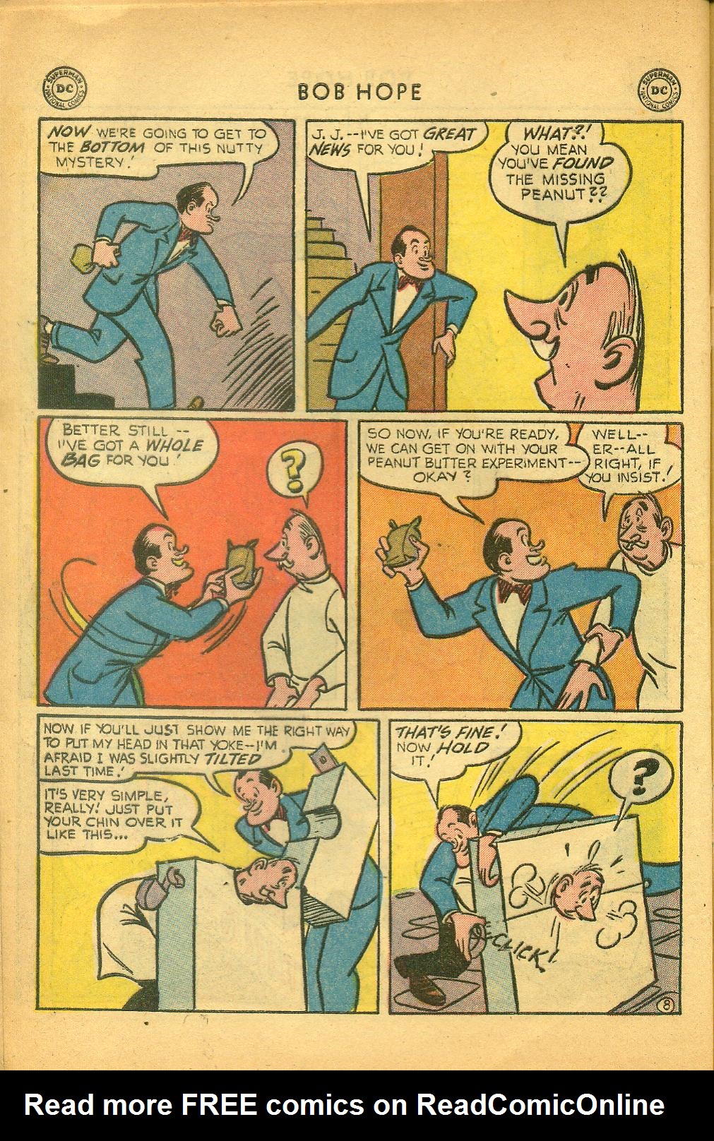 Read online The Adventures of Bob Hope comic -  Issue #28 - 34