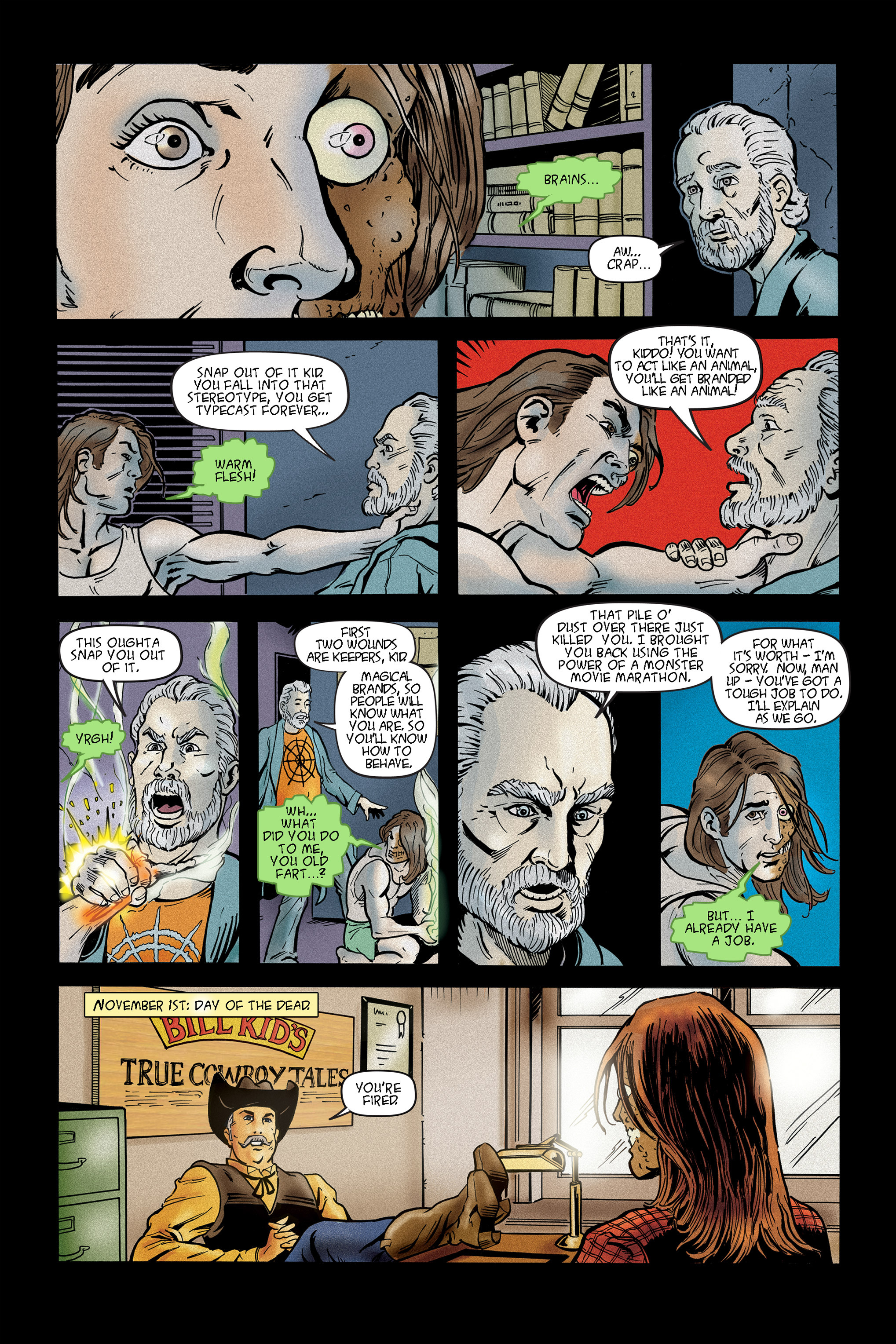 Read online Halloween Man comic -  Issue #5 - 36