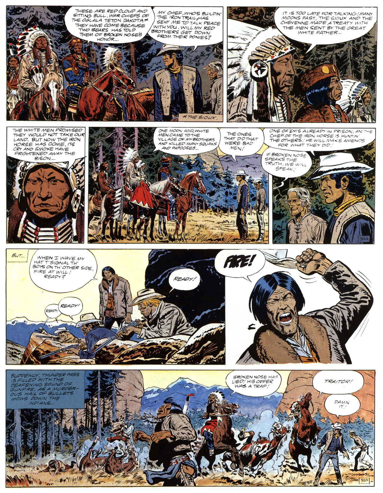 Read online Epic Graphic Novel: Lieutenant Blueberry comic -  Issue #1 - 43