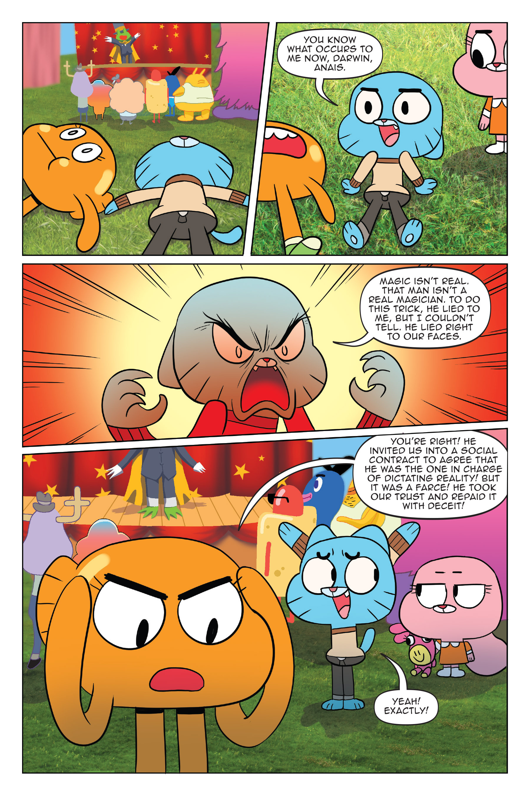Read online The Amazing World of Gumball: Fairy Tale Trouble comic -  Issue # Full - 19
