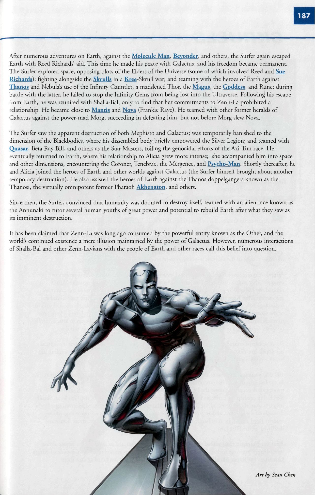 Read online Marvel Encyclopedia comic -  Issue # TPB 6 - 190