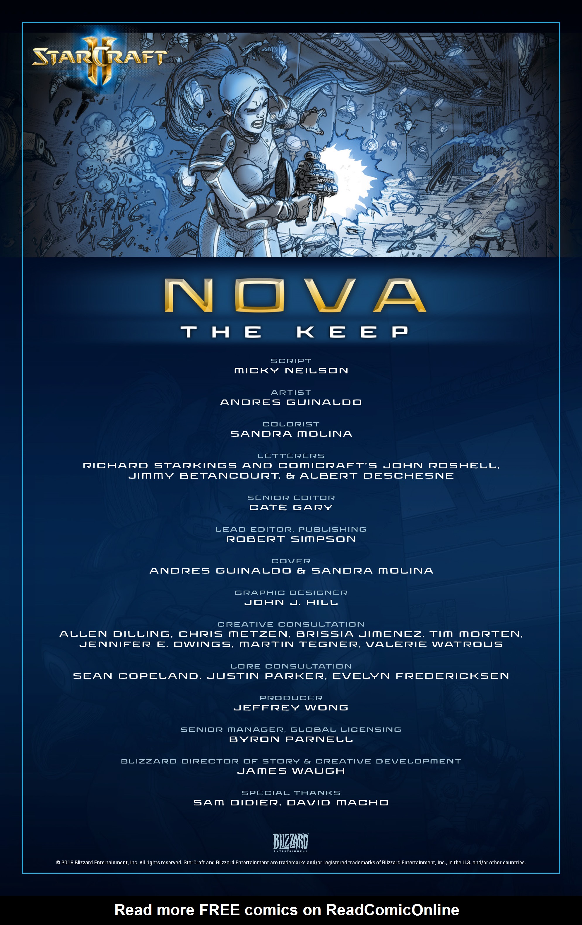Read online Starcraft: Nova—The Keep comic -  Issue # Full - 12