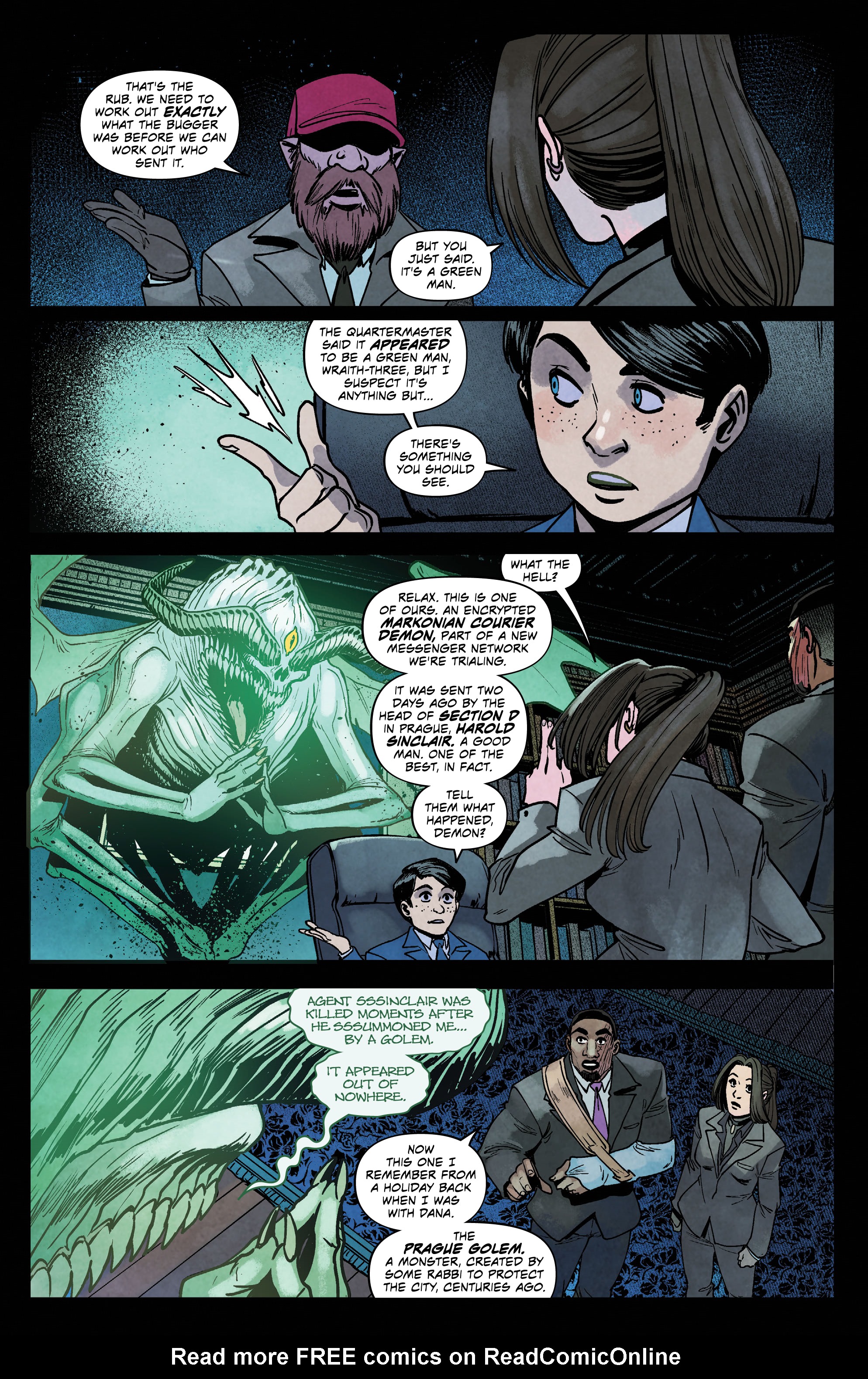 Read online Shadow Service comic -  Issue #12 - 10