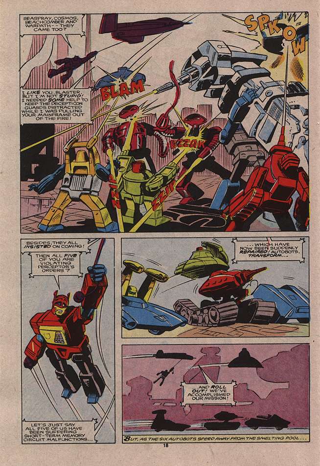 Read online The Transformers (UK) comic -  Issue #67 - 8