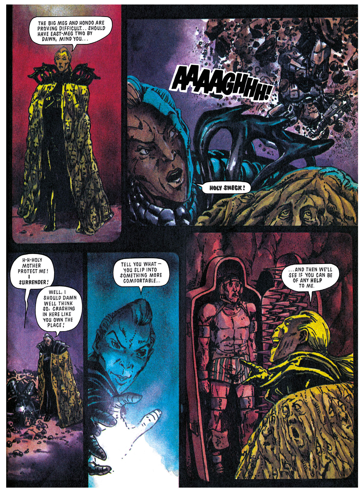 Read online Essential Judge Dredd: Judgement Day comic -  Issue # TPB - 109