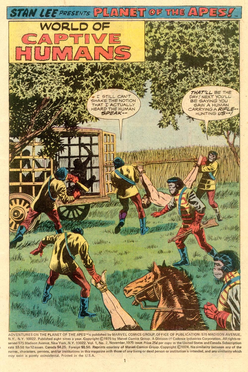 Read online Adventures on the Planet of the Apes comic -  Issue #2 - 2