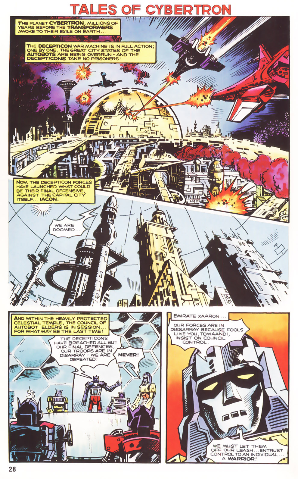 Read online The Transformers Annual comic -  Issue #1985 - 27