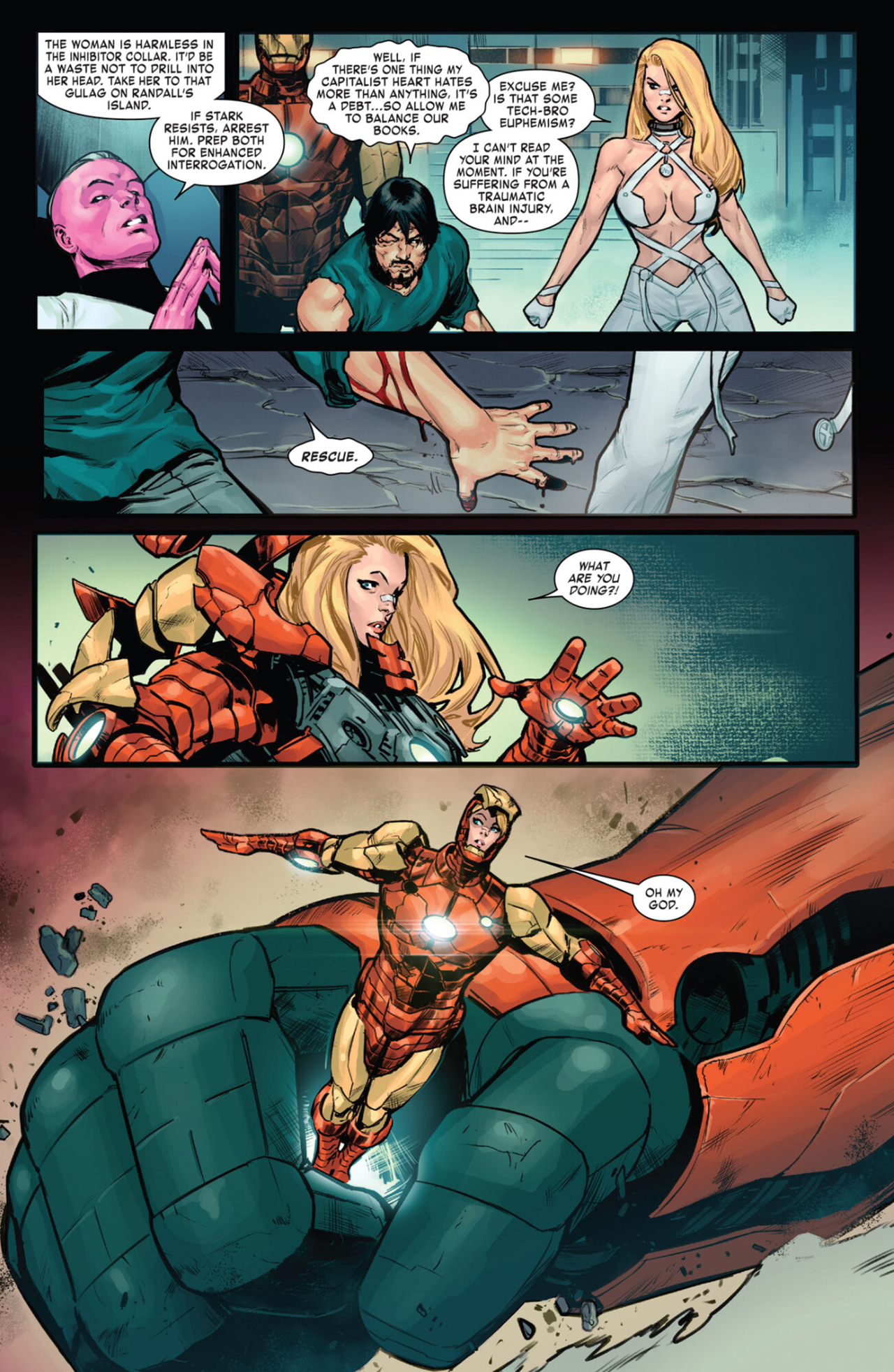 Read online The Invincible Iron Man (2022) comic -  Issue #8 - 21