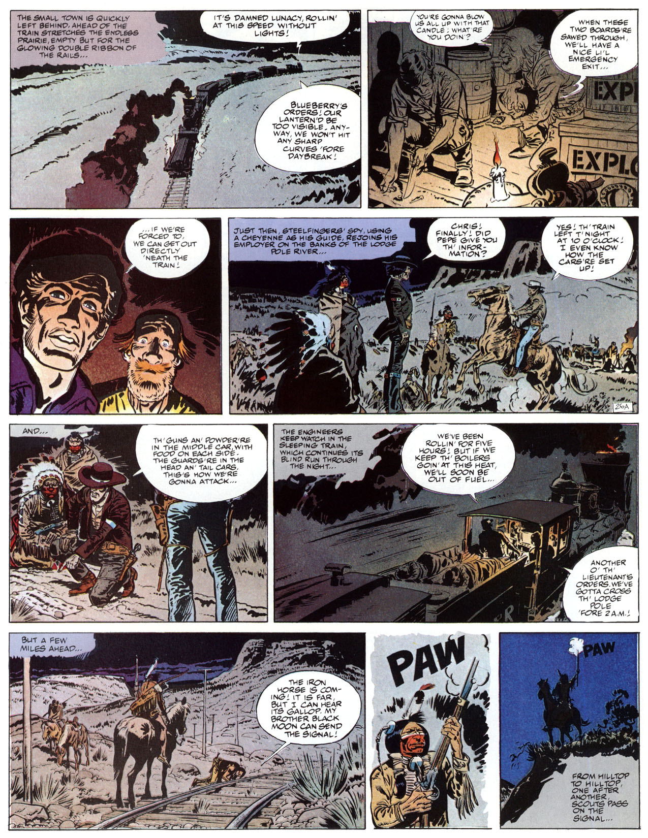 Read online Epic Graphic Novel: Lieutenant Blueberry comic -  Issue #2 - 30