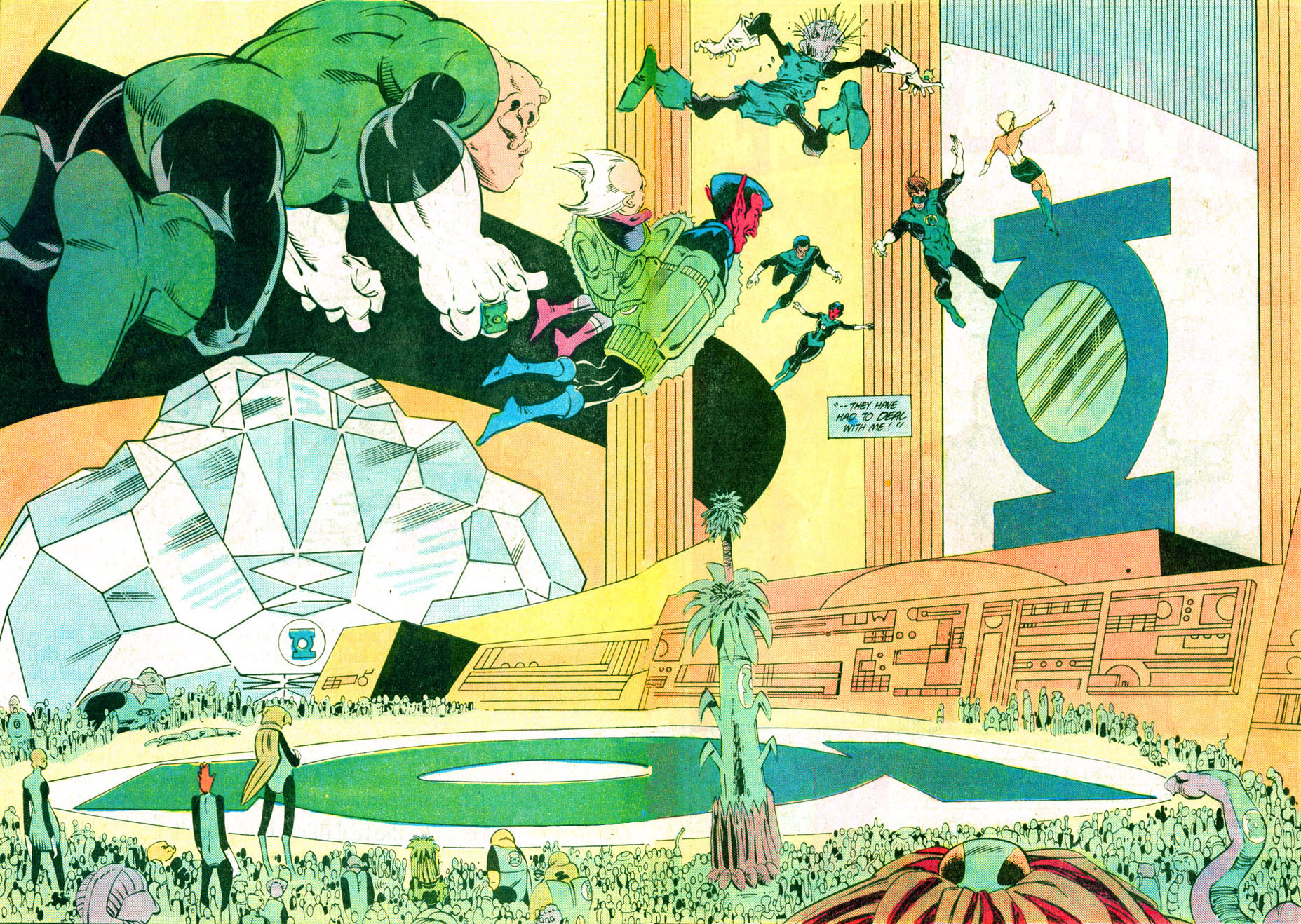 Read online The Green Lantern Corps comic -  Issue #222 - 6