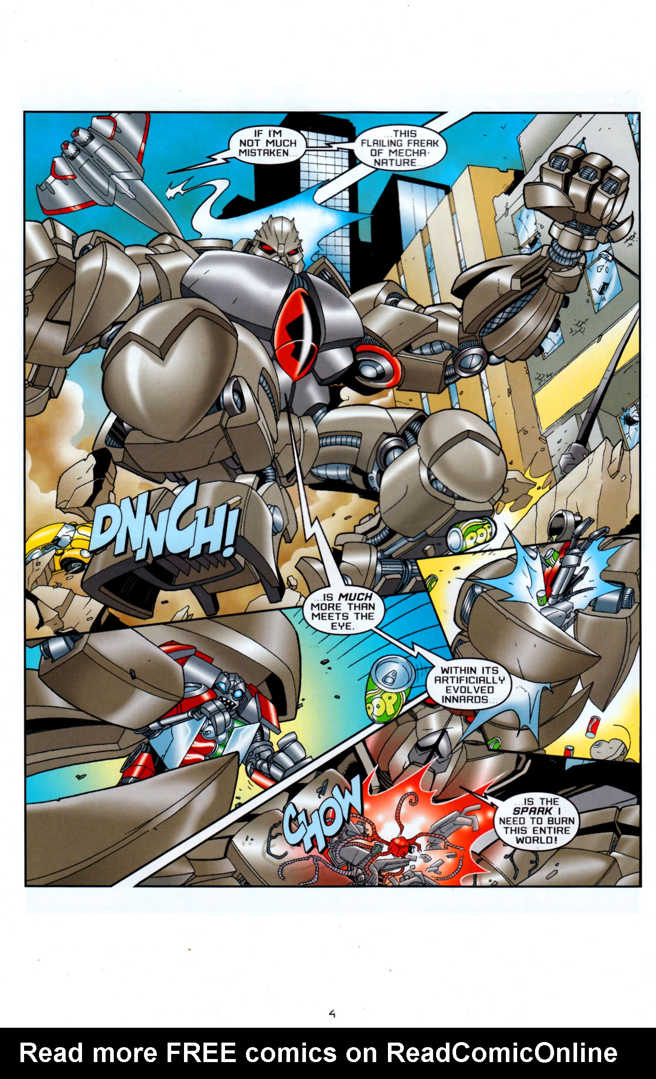 Read online Transformers: Saga of the Allspark comic -  Issue #4 - 7