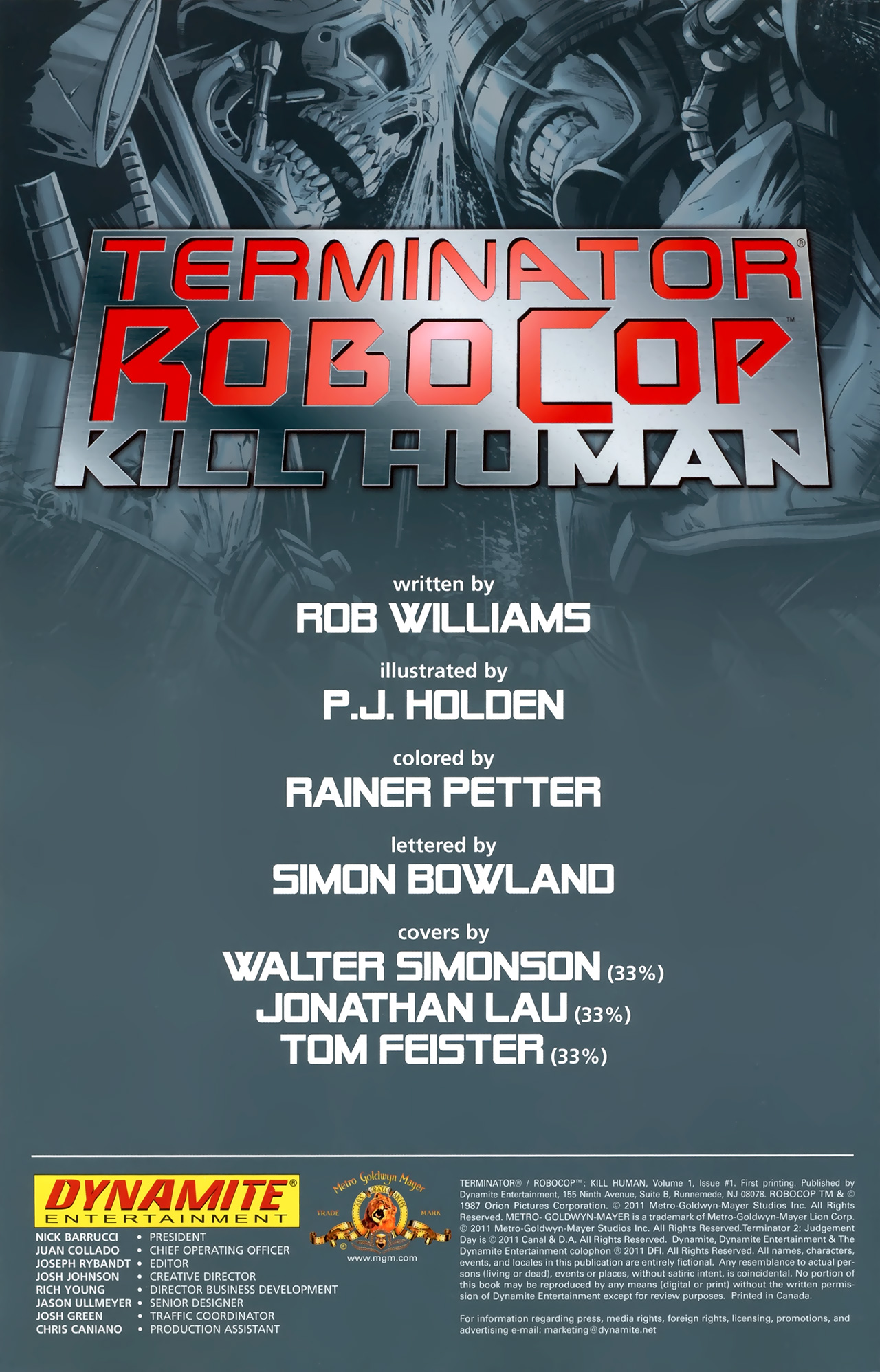 Read online Terminator/Robocop: Kill Human comic -  Issue #1 - 4