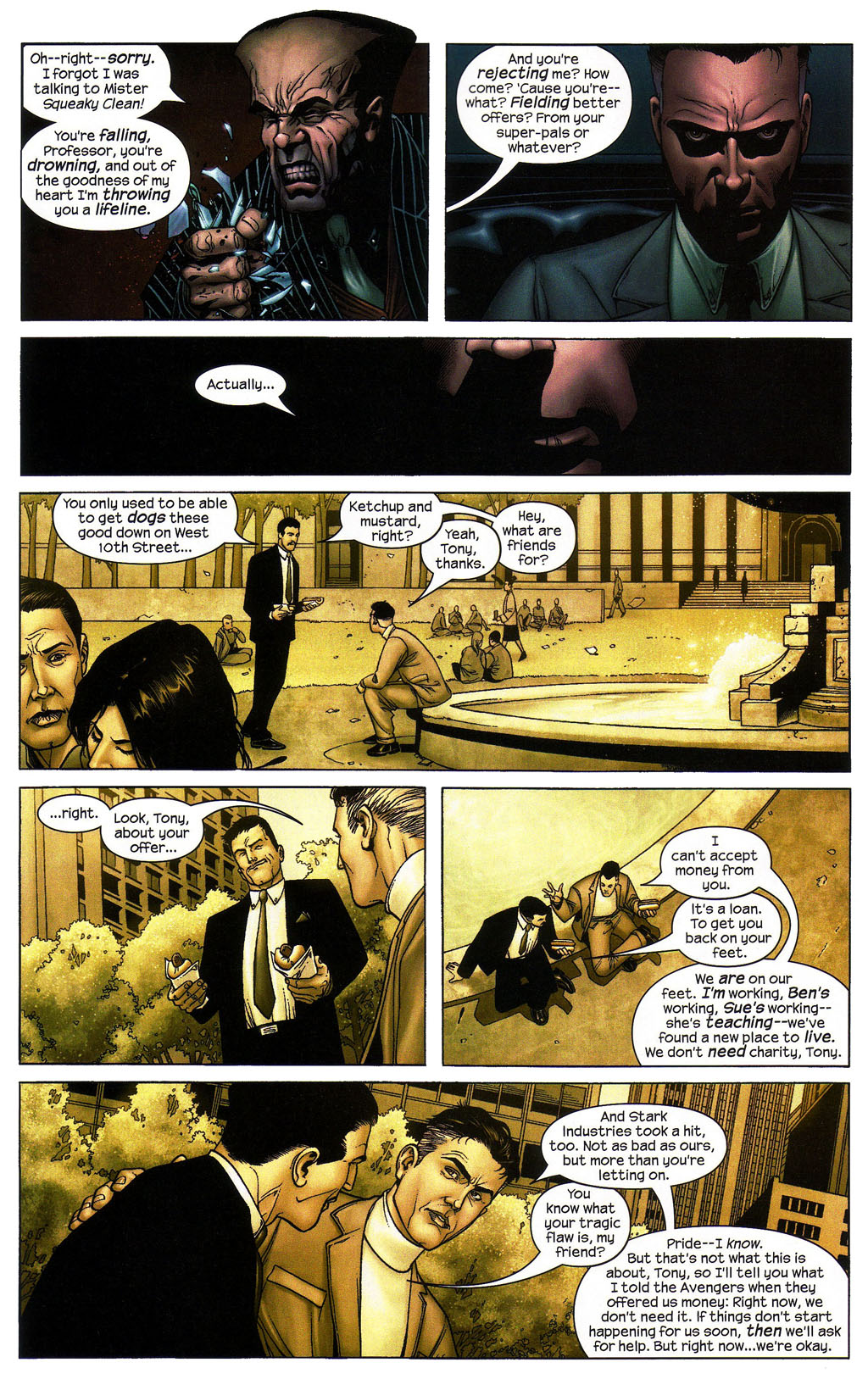 Read online Marvel Knights 4 comic -  Issue #4 - 11