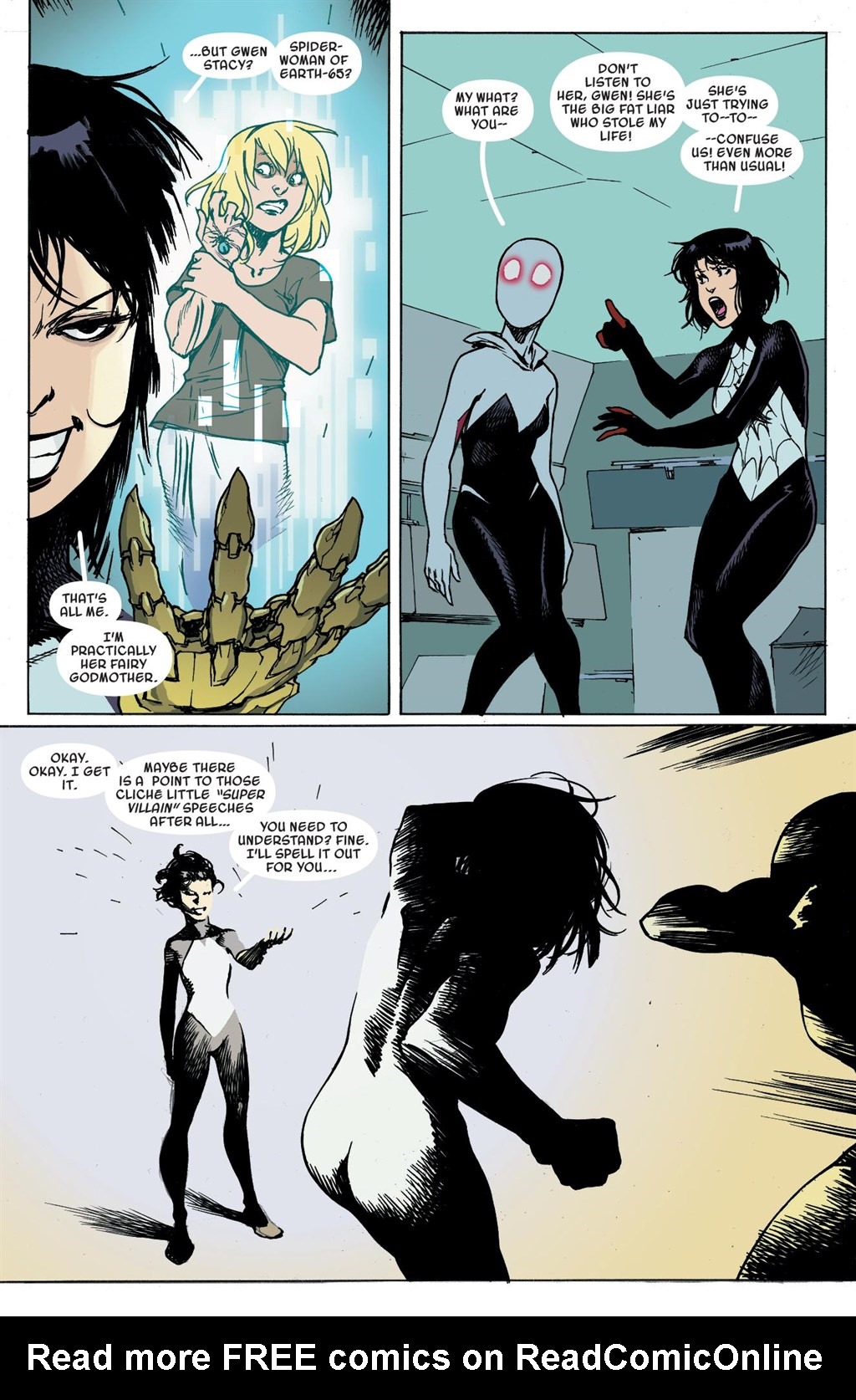 Spider-Gwen: Ghost-Spider - Edge of Spider-Verse (Modern Era Epic Collection) chapter 4 page 59