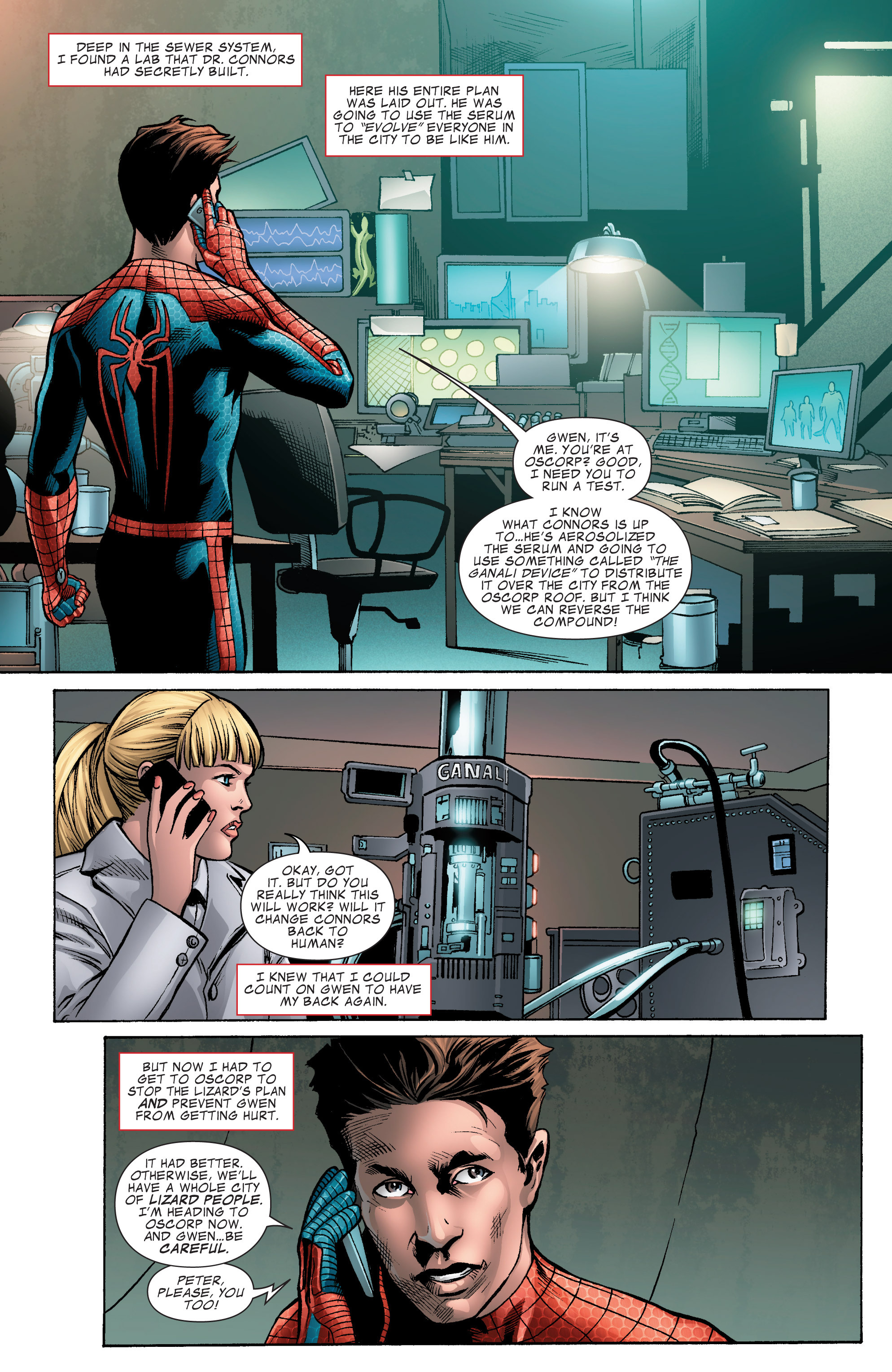 Read online The Amazing Spider-Man: The Movie Adaptation comic -  Issue #2 - 13