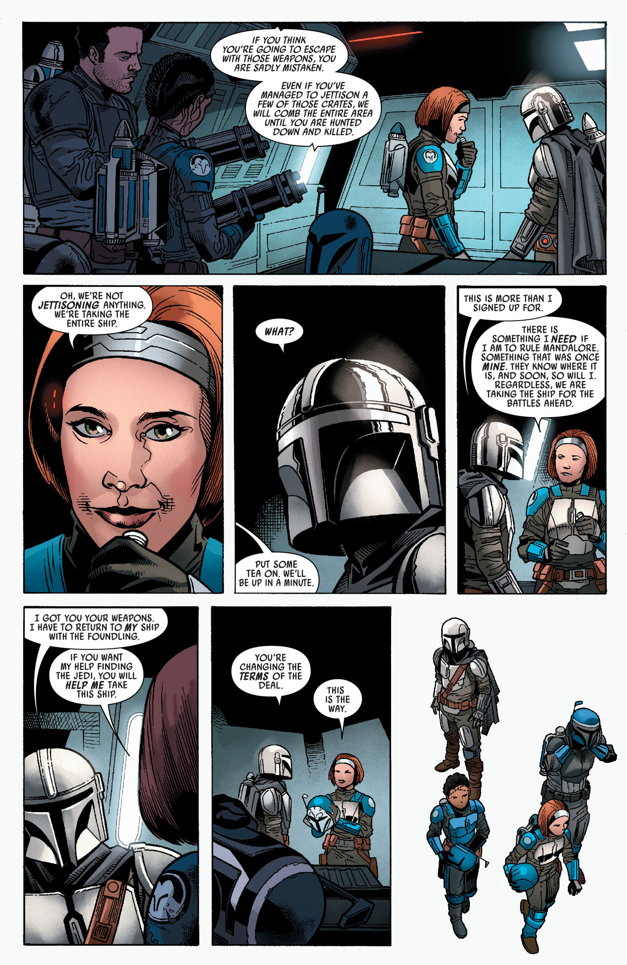 Read online Star Wars: The Mandalorian Season 2 comic -  Issue #3 - 24