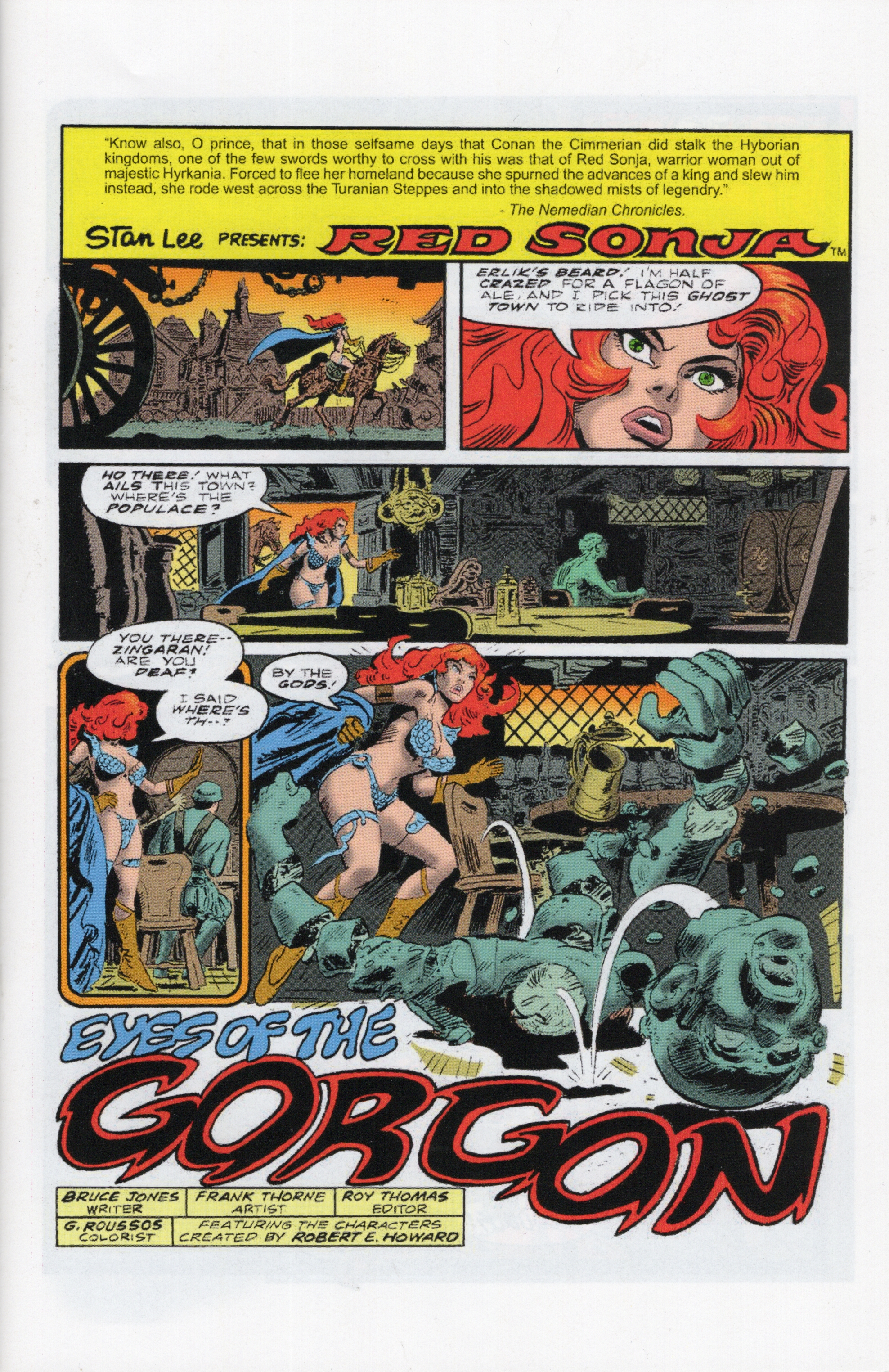 Read online Free Comic Book Day 2022 comic -  Issue # Dynamite Red Sonja - 3