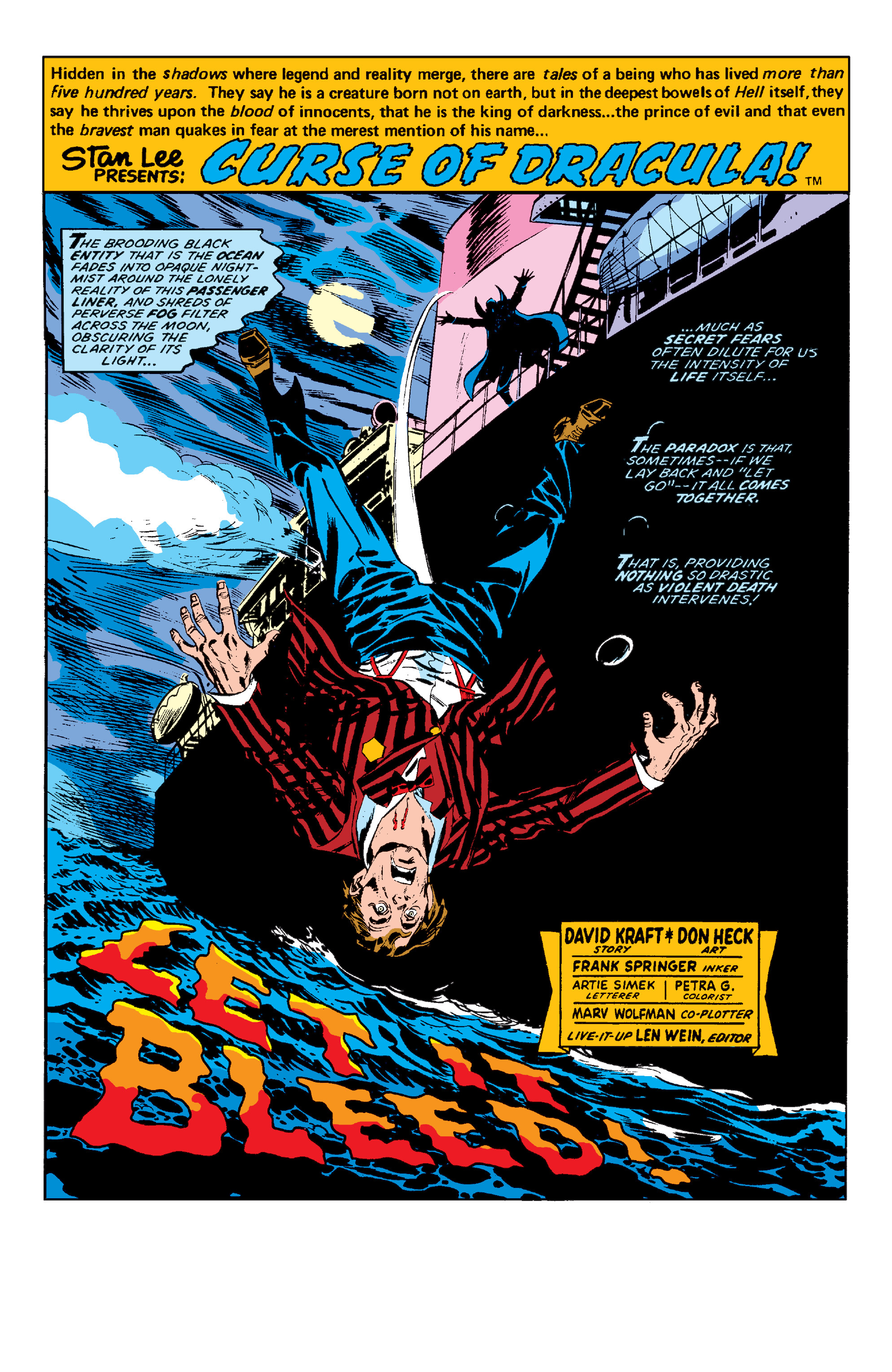 Read online Tomb of Dracula (1972) comic -  Issue # _The Complete Collection 3 (Part 5) - 24