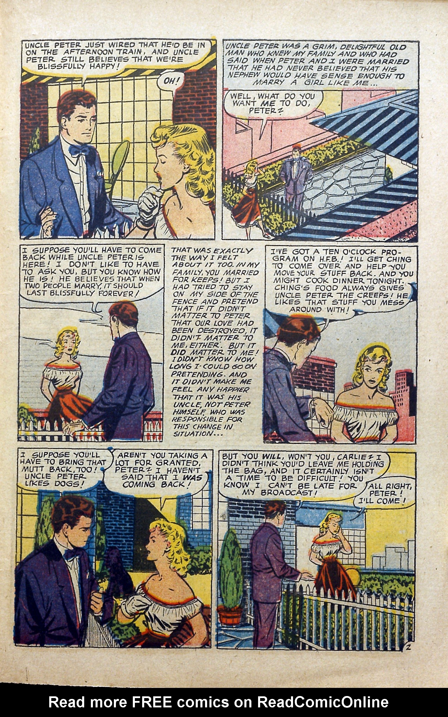 Read online Glamorous Romances comic -  Issue #89 - 19