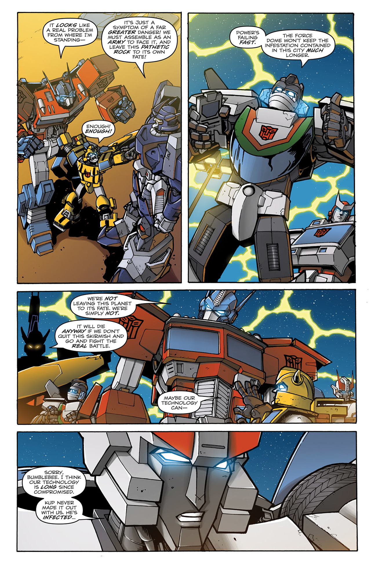 Read online Transformers: Infestation comic -  Issue #2 - 17